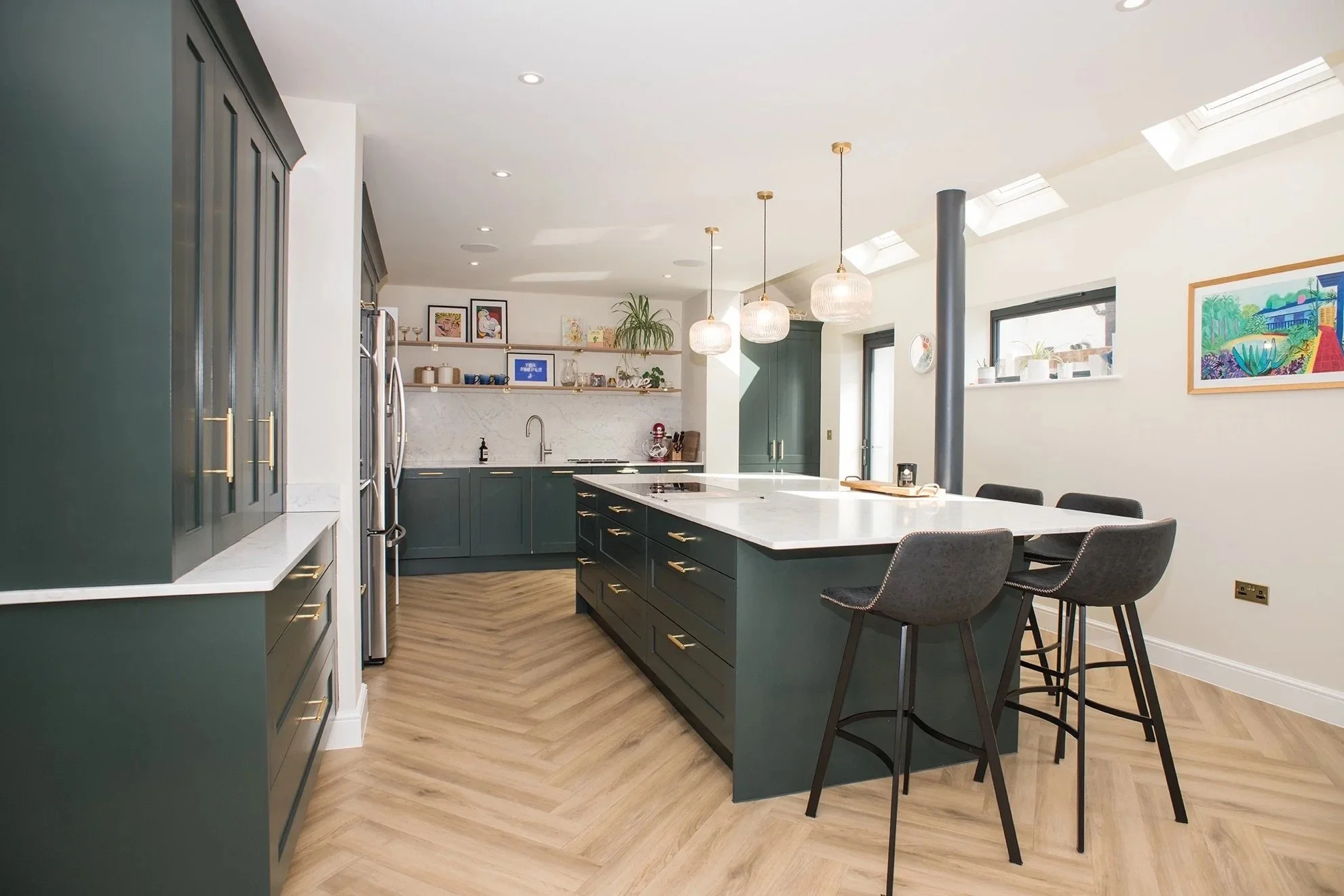 BESPOKE SHAKER KITCHEN IN ST ALBANS