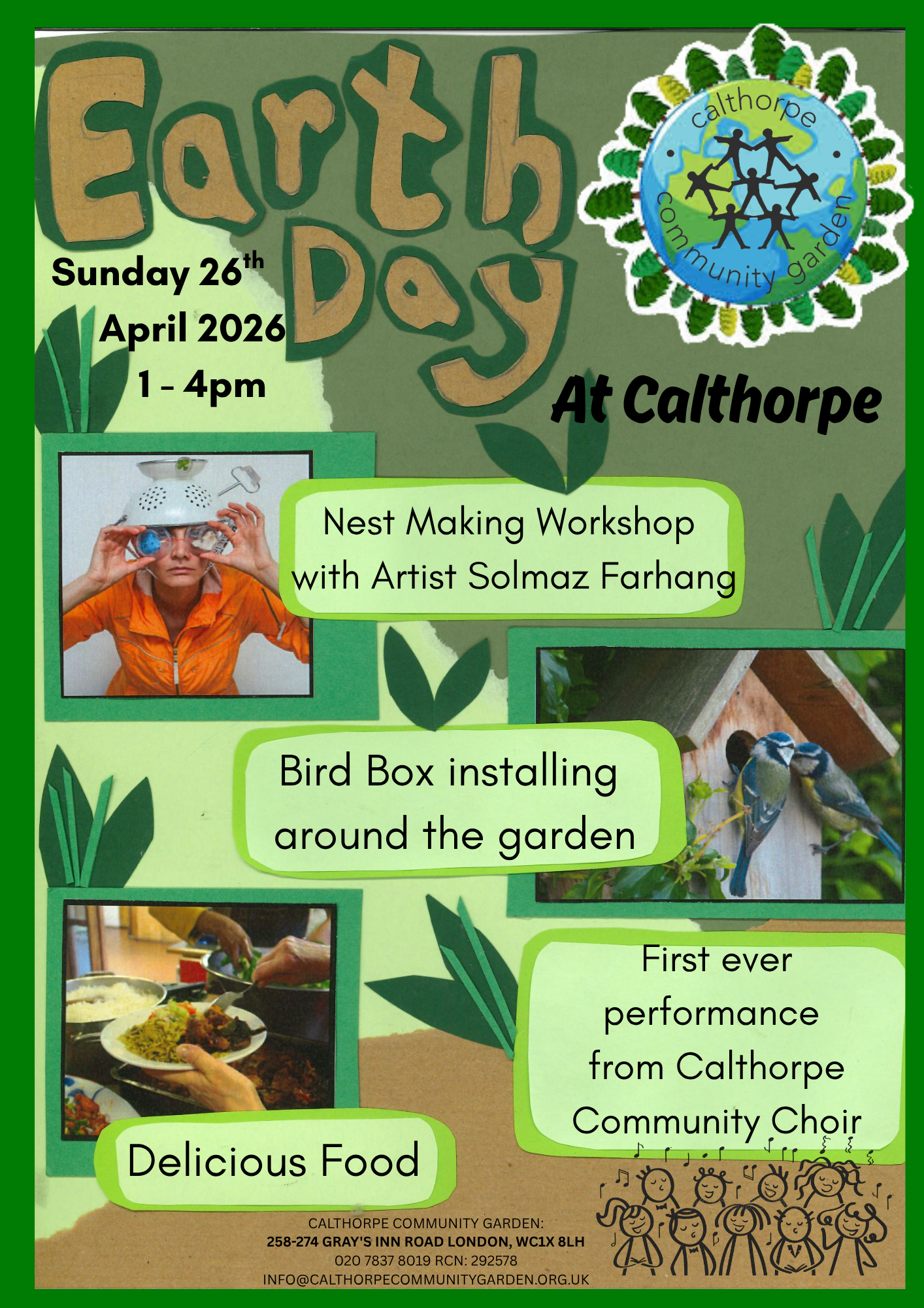 Sunday Social: Earth Day and Choir Performance