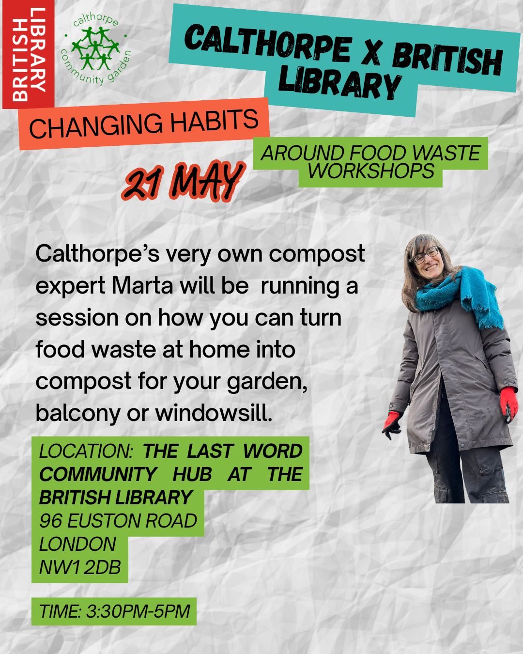 British Library x Calthorpe: Changing Habits Workshop