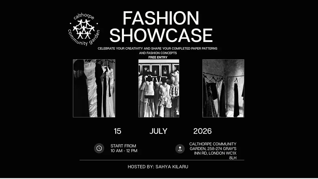 Fashion Showcase: Present Your Design Journey
