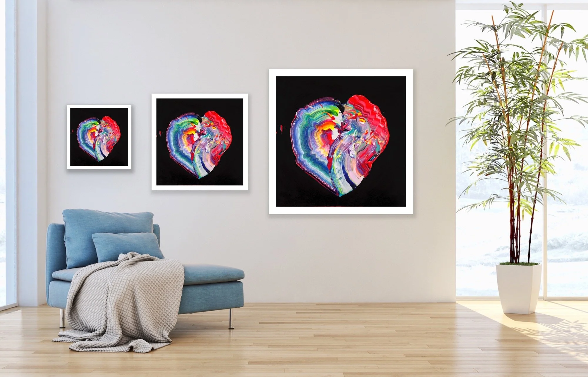 print : heart : fluoro funk .JPG