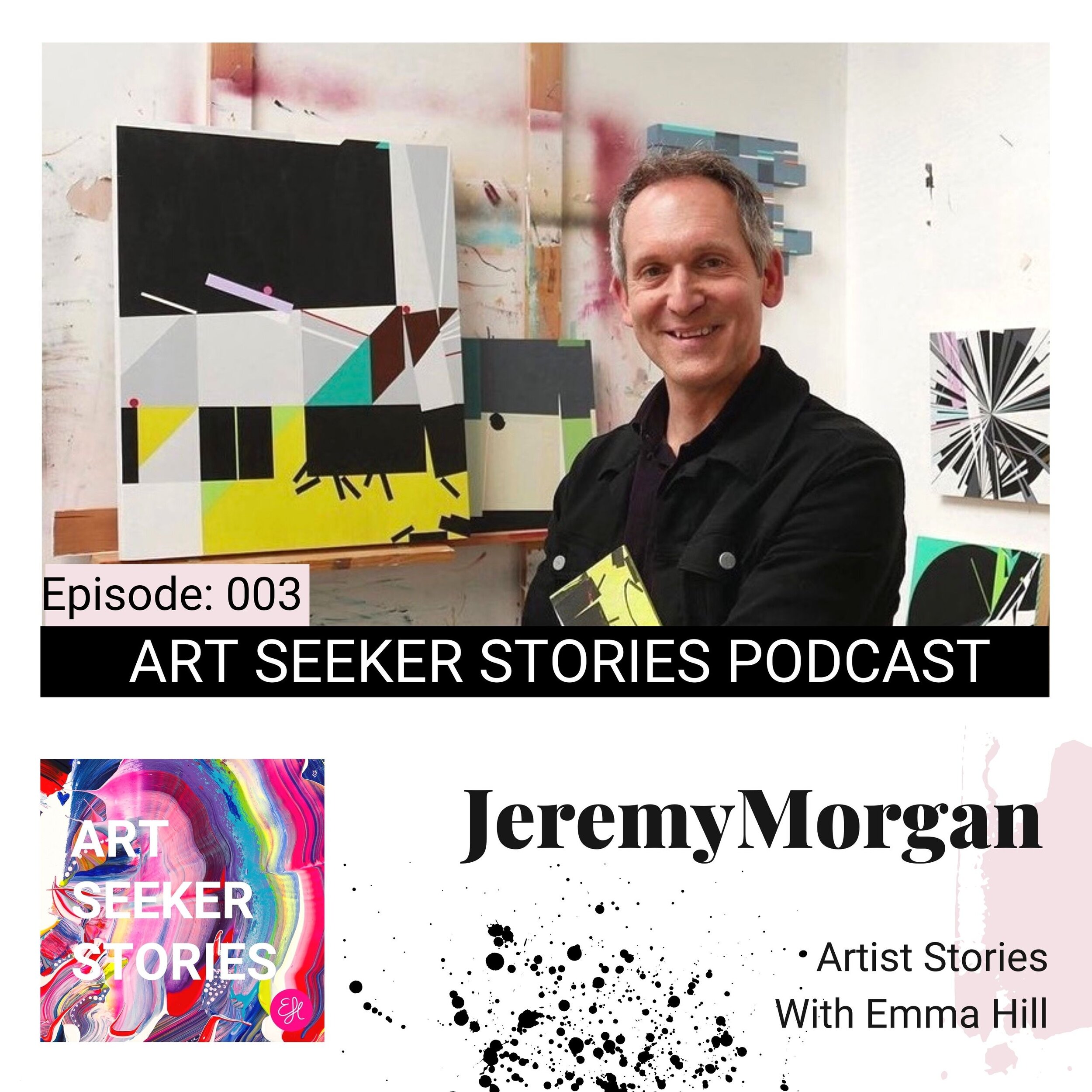 EP 3 Jeremy Morgan : Geometric Joy and Playfulness. Graphic Design Influencing a New Visual Language in Art.