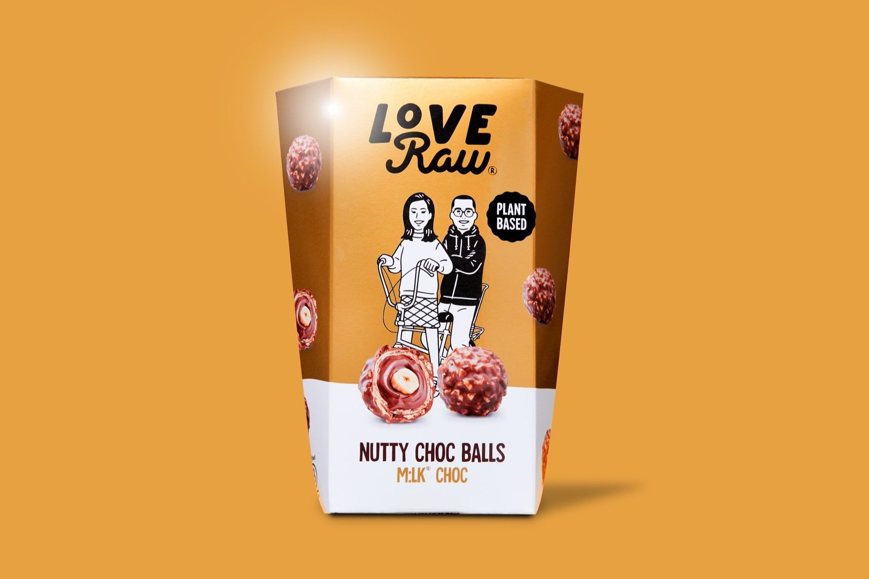 LoveRaw Nutty Choc Balls