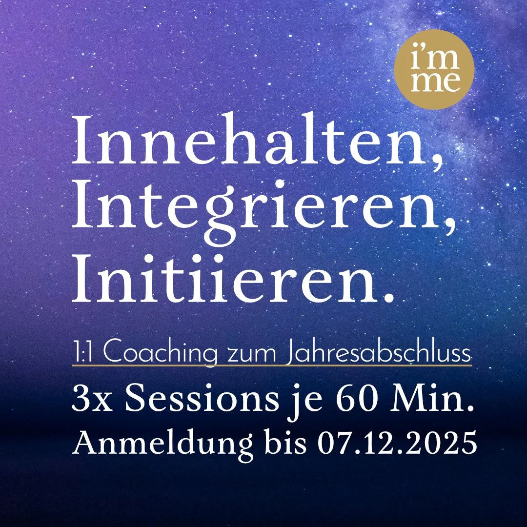 Jahresabschluss 2025: Innehalten, Integrieren &amp; Initiieren