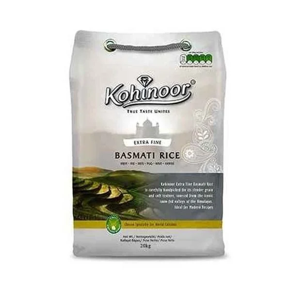 Kohinoor Extra Fine Basmati Rice 20kg — Loxley Food Service Ltd