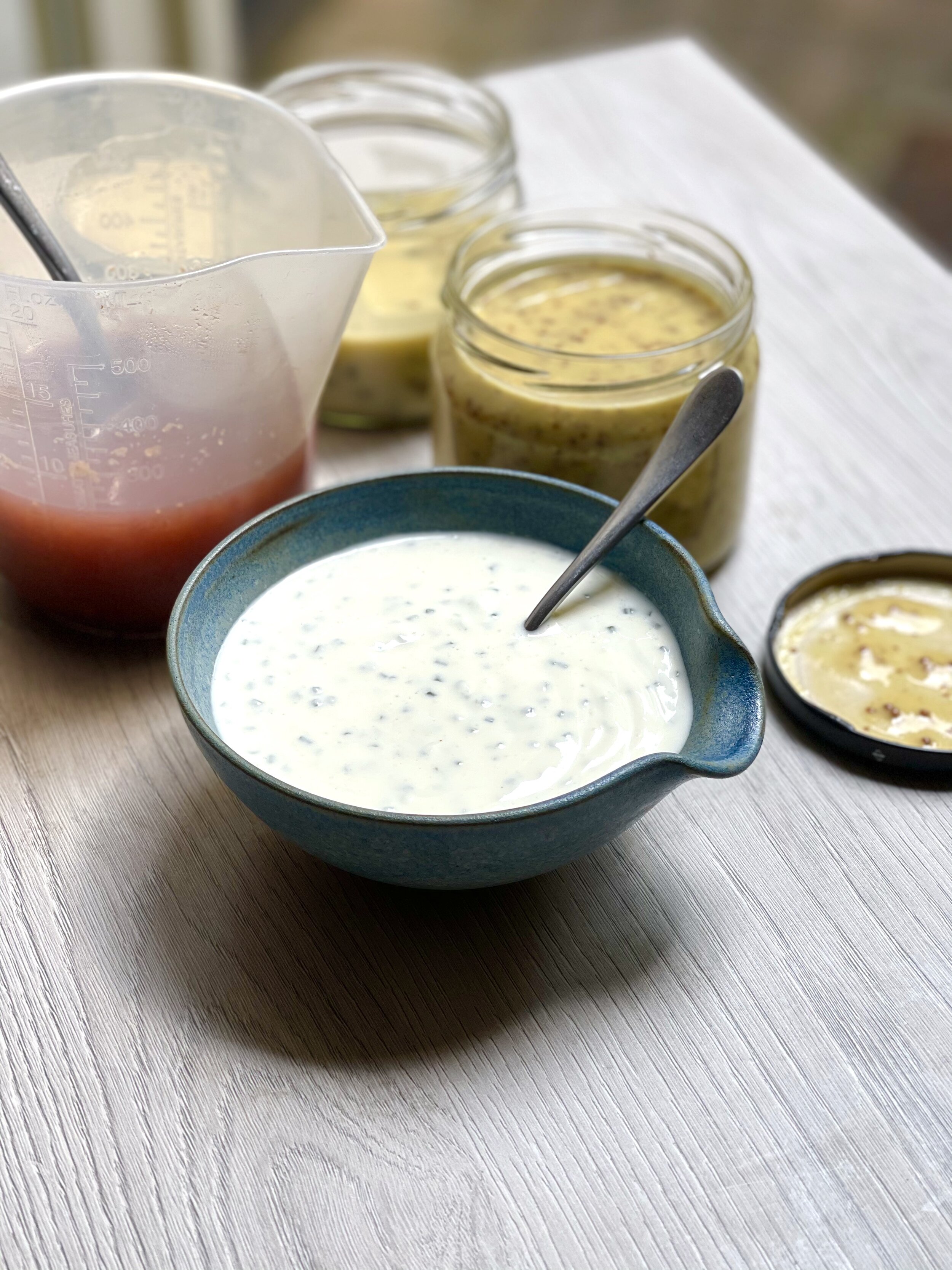 Creamy all-purpose dressing with Joey and Katy cook