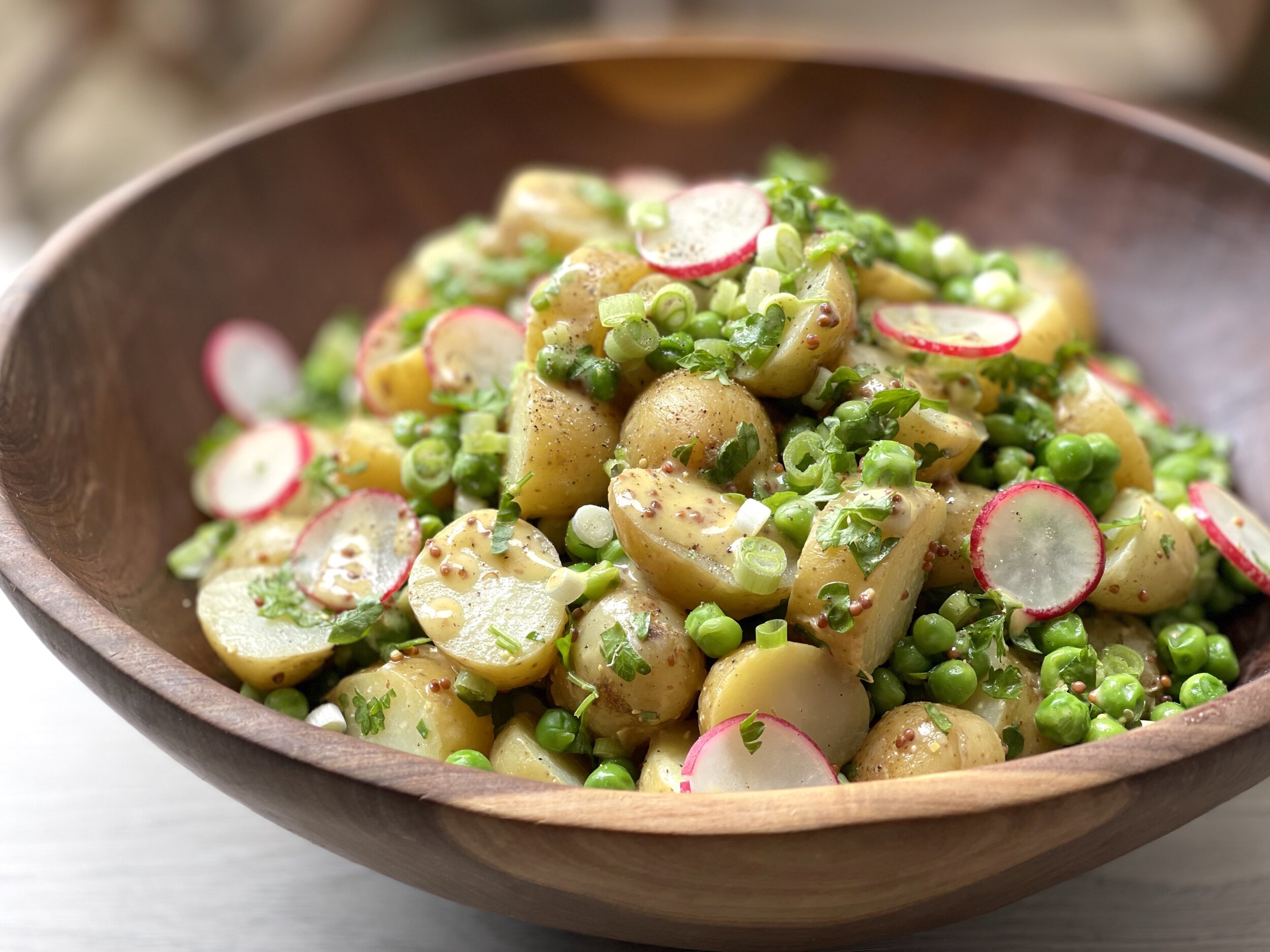 Speedy vegcentric potato salad