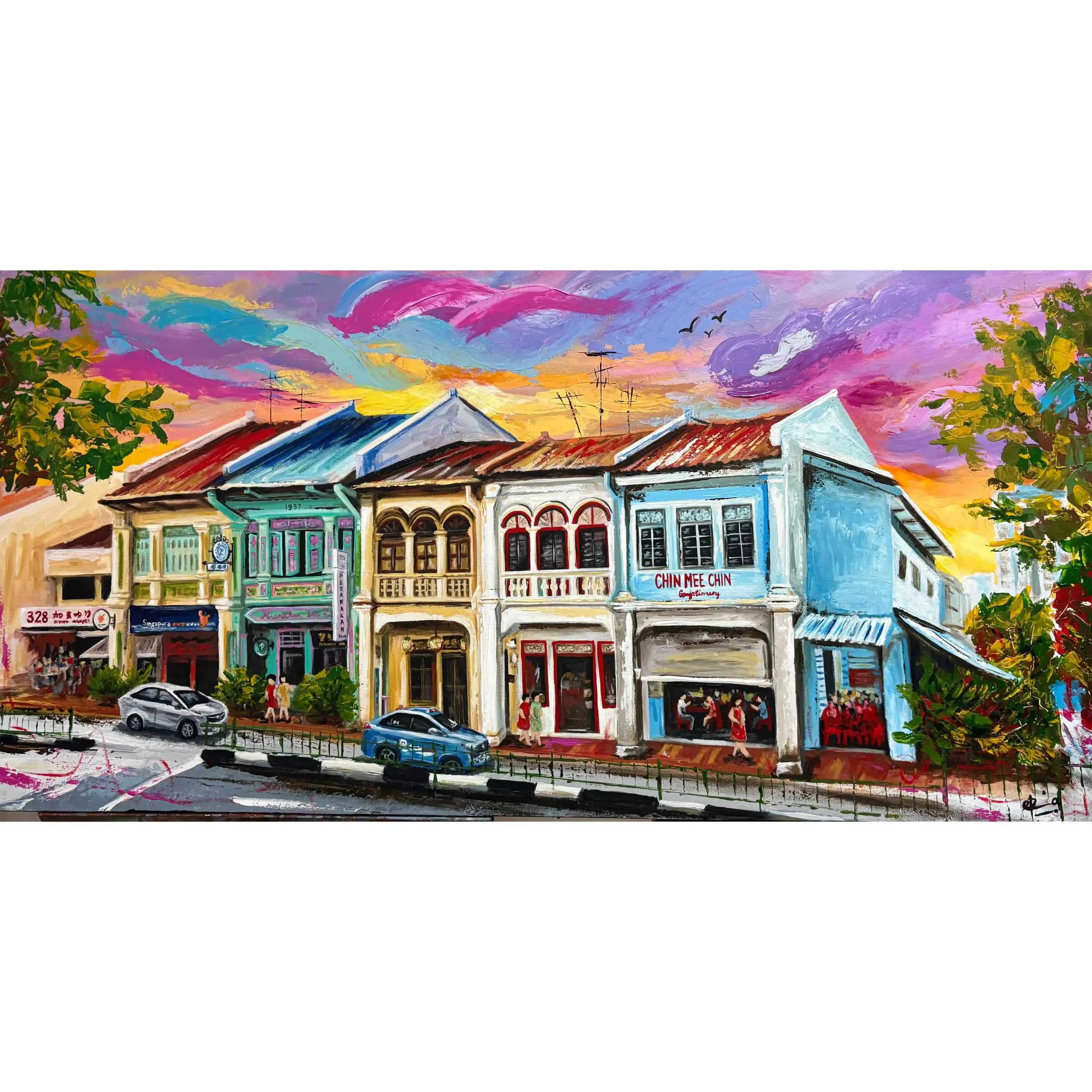 Where Yesterday Lives in Vivid Hue