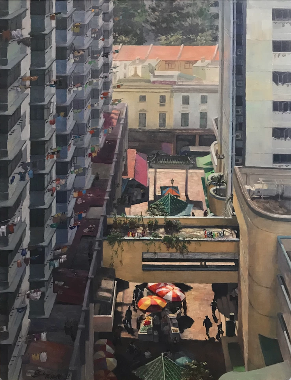 My Colourful Neighbourhood (我多彩的社区) by Juliana Chan