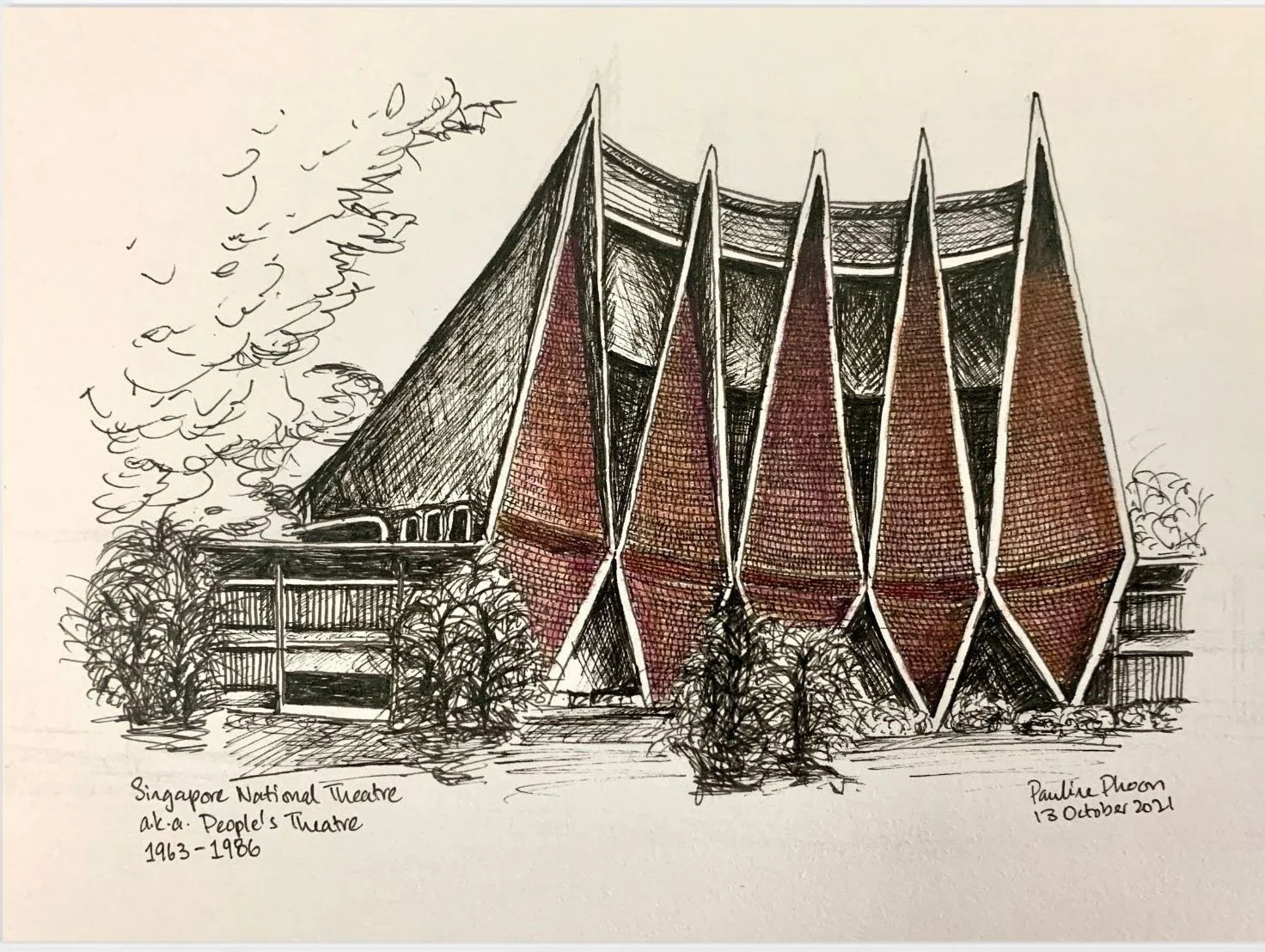 National Theatre by Pauline Phoon