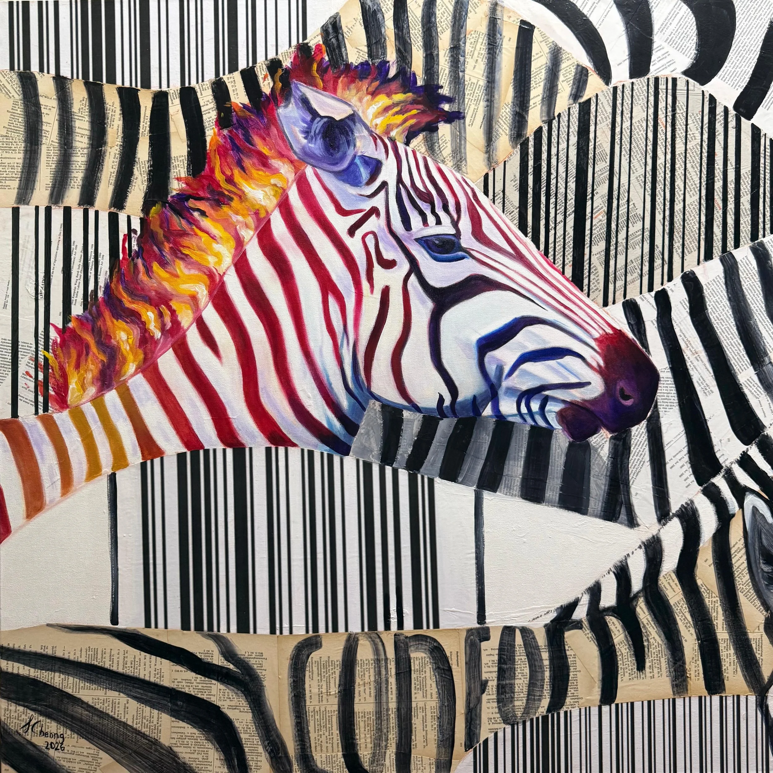 Jillian Cheong_Dare To Shine 1_90cmx90cm_mixed media_2026.jpeg