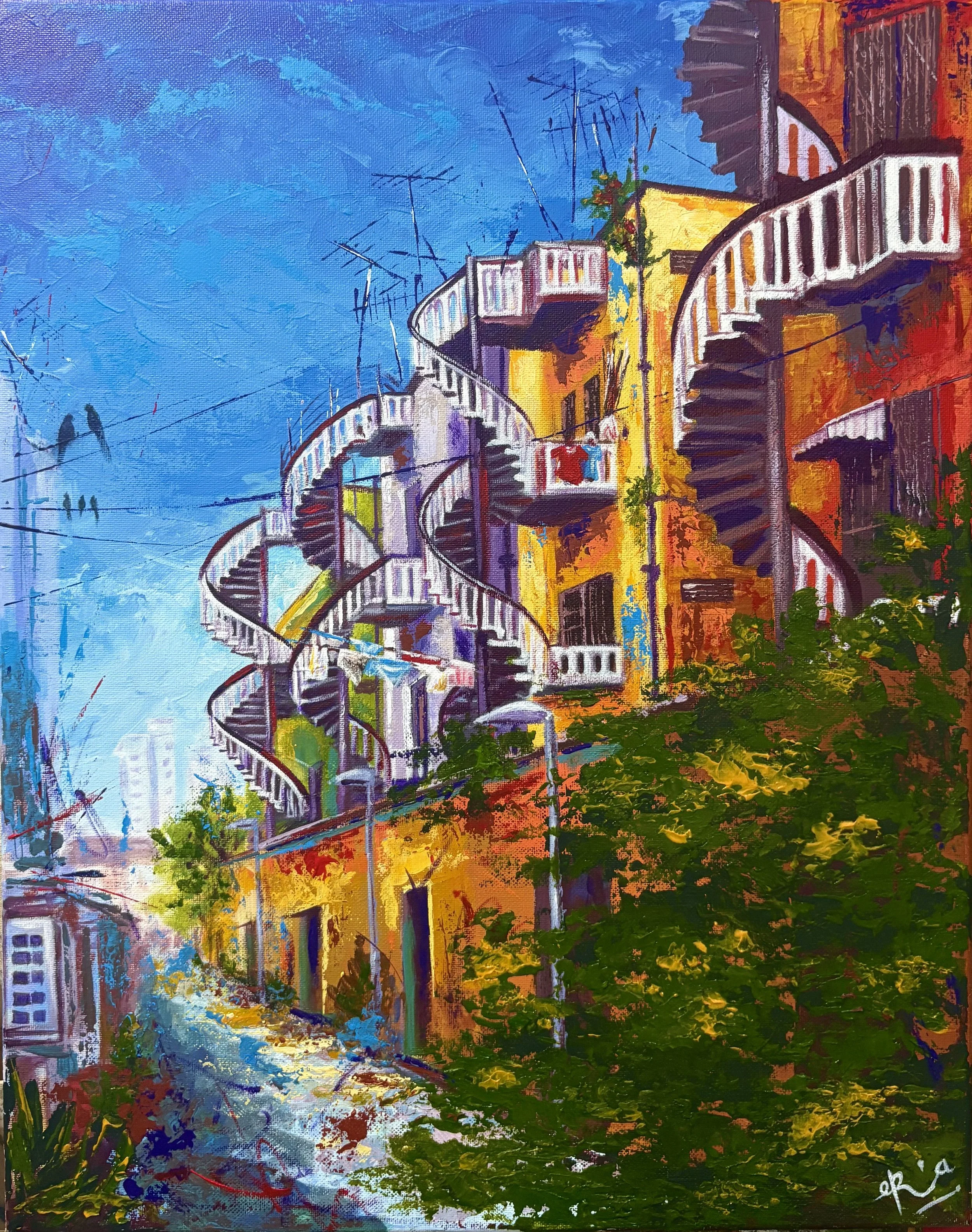 Spiral Staircases of Lorong Stangee
