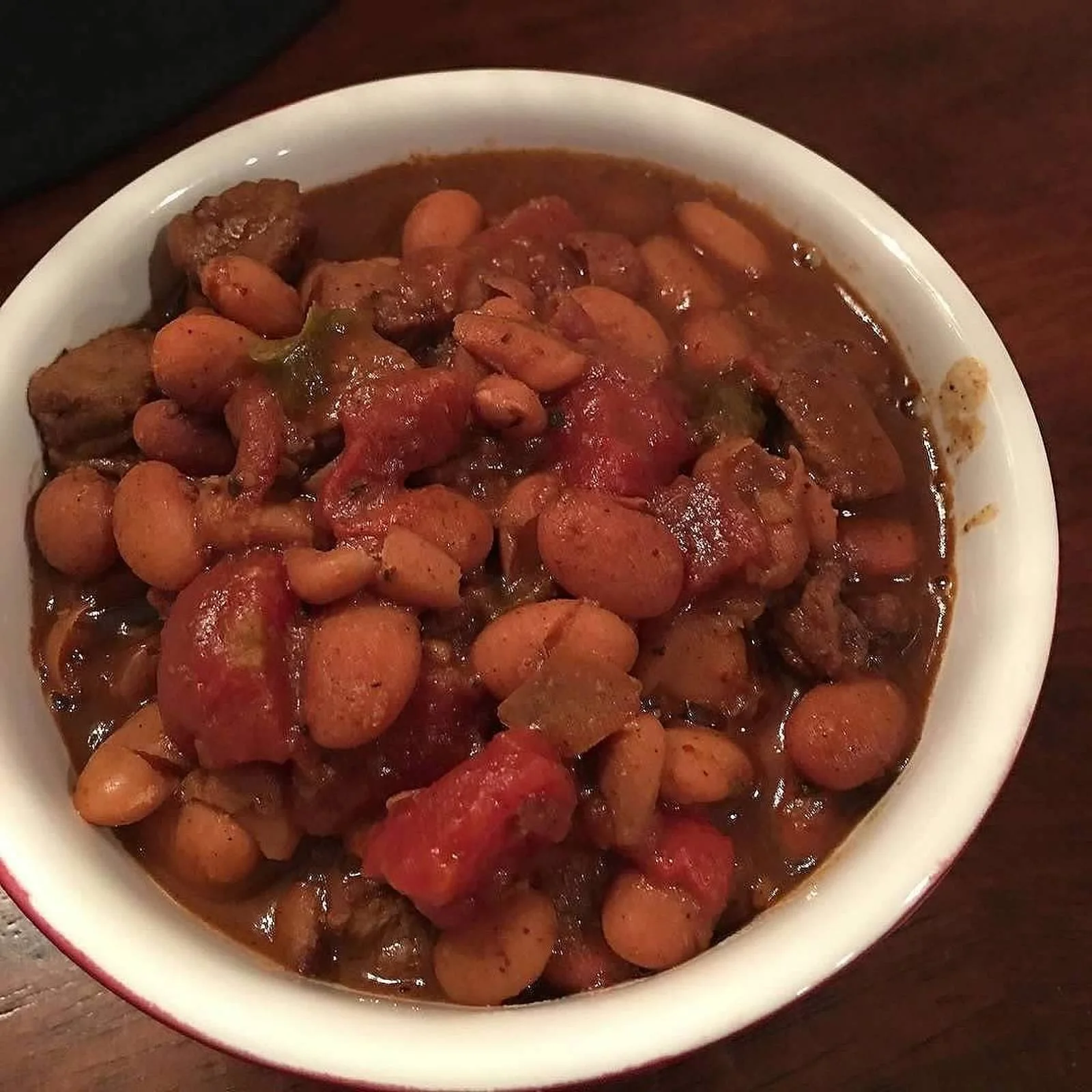 Just a side of beans w/sirloin