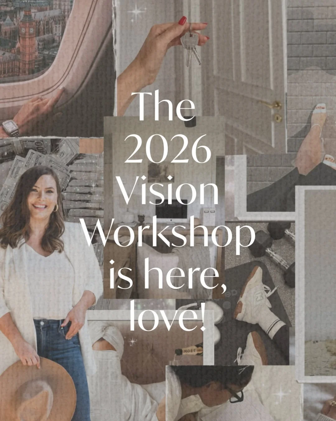 Every December, I feel if &mdash; that quiet shift where something deeper in you starts whispering:

&ldquo;Next year can be different&hellip;and I&rsquo;m ready.&rdquo;

That&rsquo;s why I host my annual Vision Workshop every year.
Not to add pressu