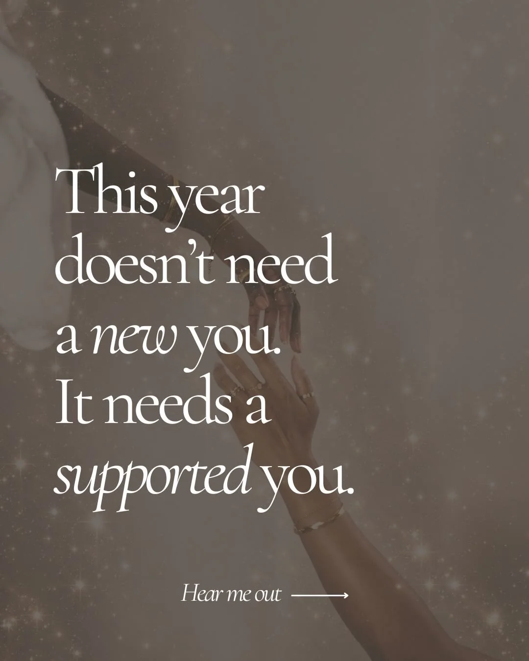 This year doesn&rsquo;t need a new you. It needs a supported you.

Every January, most people set goals with the best intentions &mdash; but without the structure, clarity, or nervous system capacity required to sustain them. It&rsquo;s not a lack of