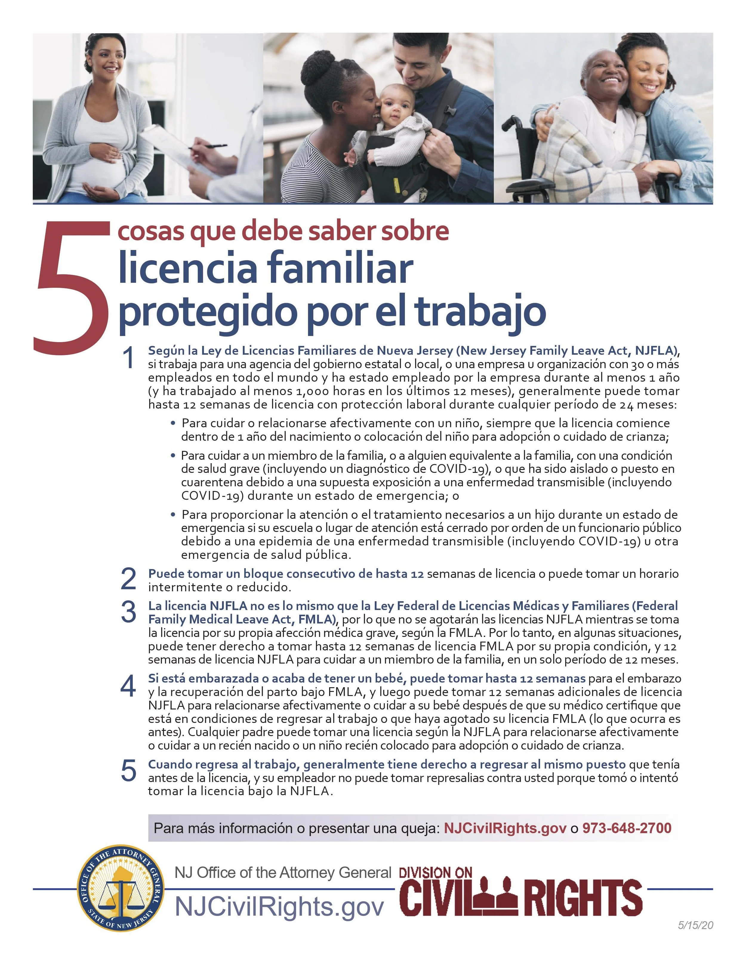 Job Protection — NJ Time to Care