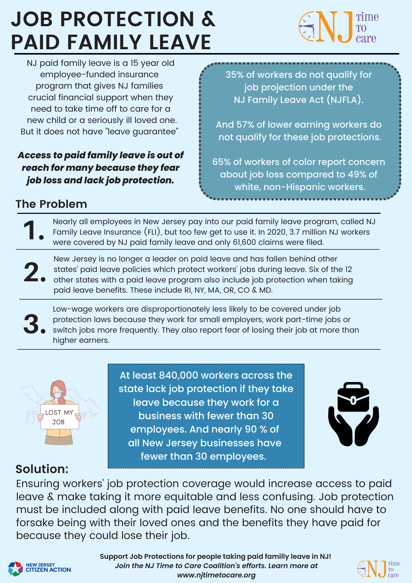 NJ PAID FAMILY LEAVE AND TEMPORARY DISABILITY PROGRAMS New