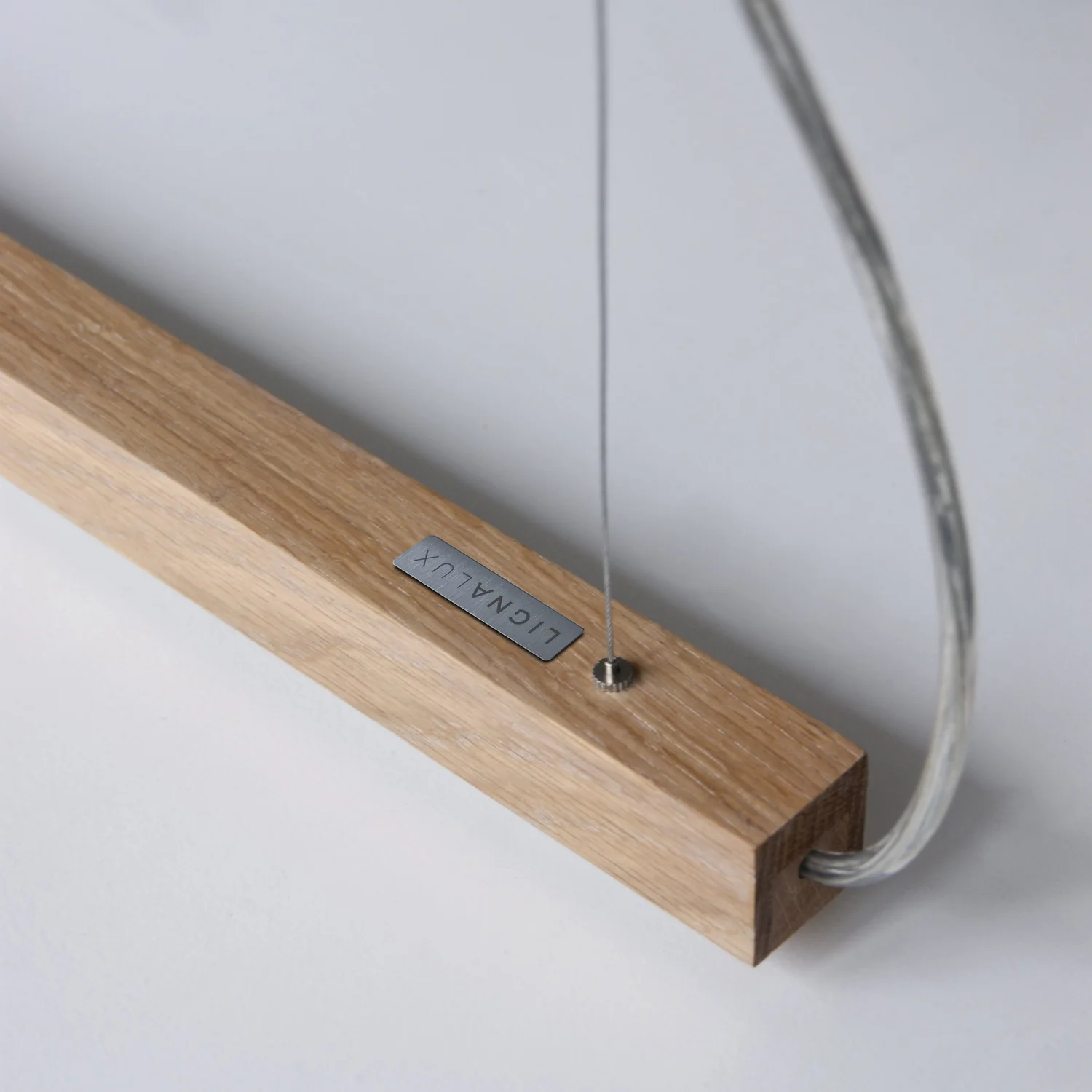 LED Pendelleuchte aus Holz Eiche natur | Lignalux - Leuchten aus Holz