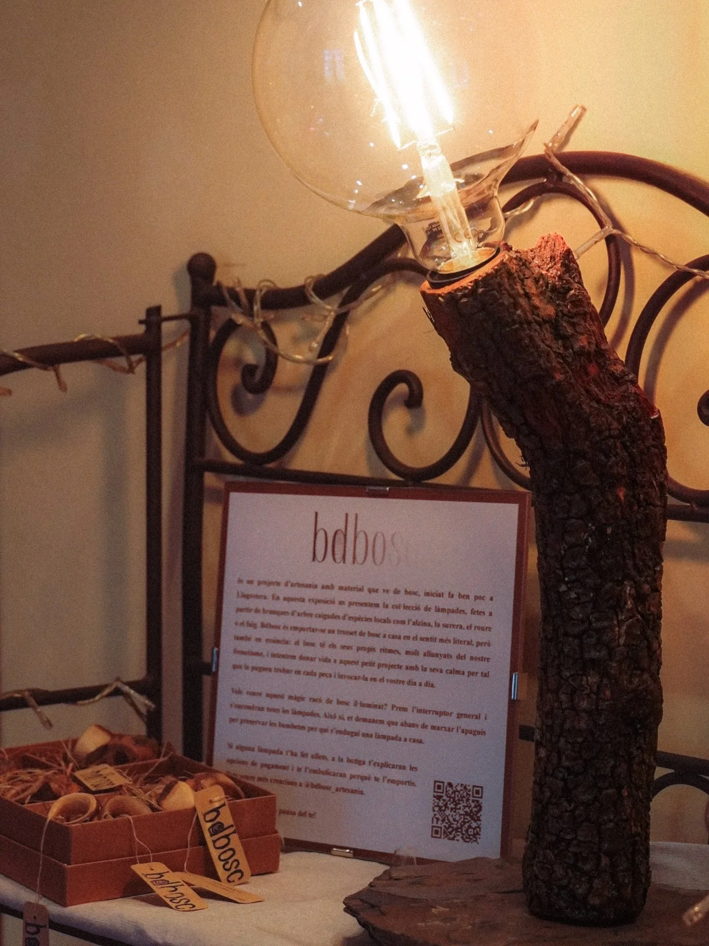 📣 Encara sou a temps de treure el cap a @sienteinfusions per veure la expo de bdbosc!

🧺 Hi trobareu una selecci&oacute; de l&agrave;mpades i tamb&eacute; d&rsquo;anells perqu&egrave; pugueu provar diferents mides i fustes. 

🍵 Esperem que gaudiu 