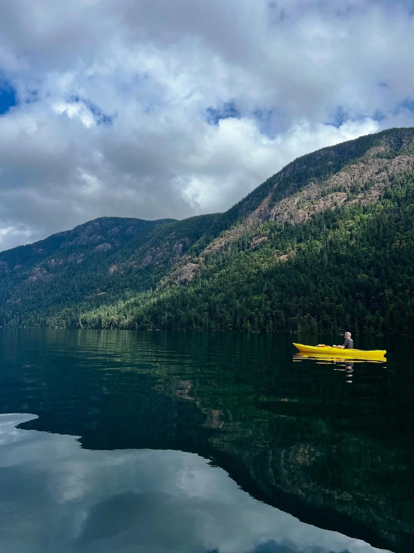 Just six days apart, and it&rsquo;s heartbreaking to see the forests behind Cameron Lake on fire. We were kayaking here less than a week ago, and camping in the area that is now evacuated. I captured this video from the car heading home because stopp