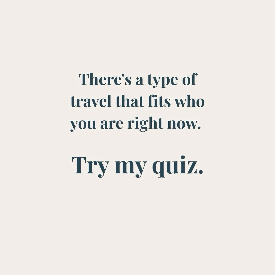 For women who want to travel with more intention and curiosity. 
Travelbugtonic.com
✨
#slowtravel #intentionaltravel #womenwhotravel #travelbugtonic #travelquiz