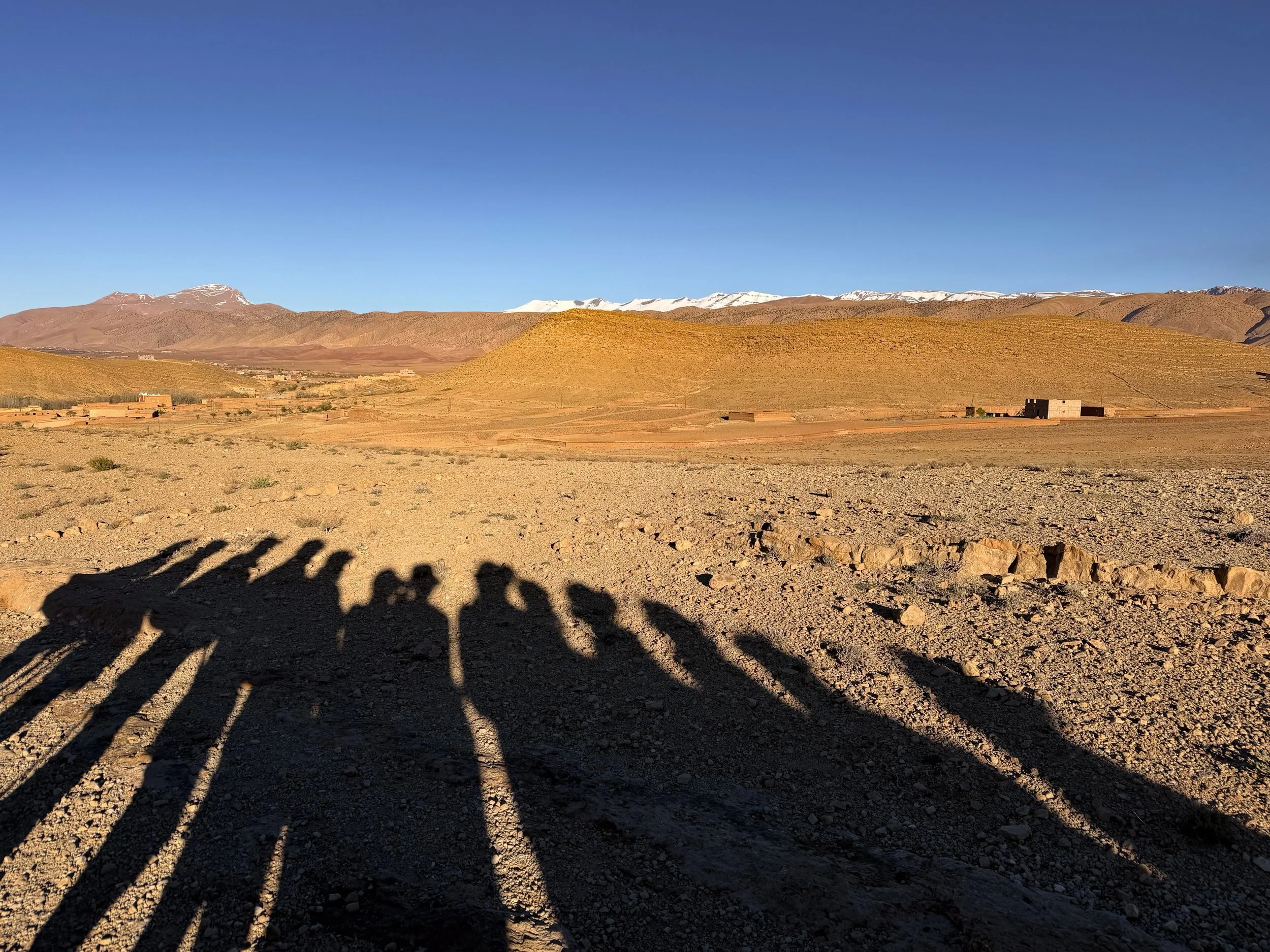 Shadows lengthen with the rising Moroccan sun. Hosting this Morocco trip was a step outside my comfort zone, and if the hesitant voice on my shoulder had got its way, I wouldn&rsquo;t have booked it. Now I&rsquo;m planning the Azores for 2027. 

Some