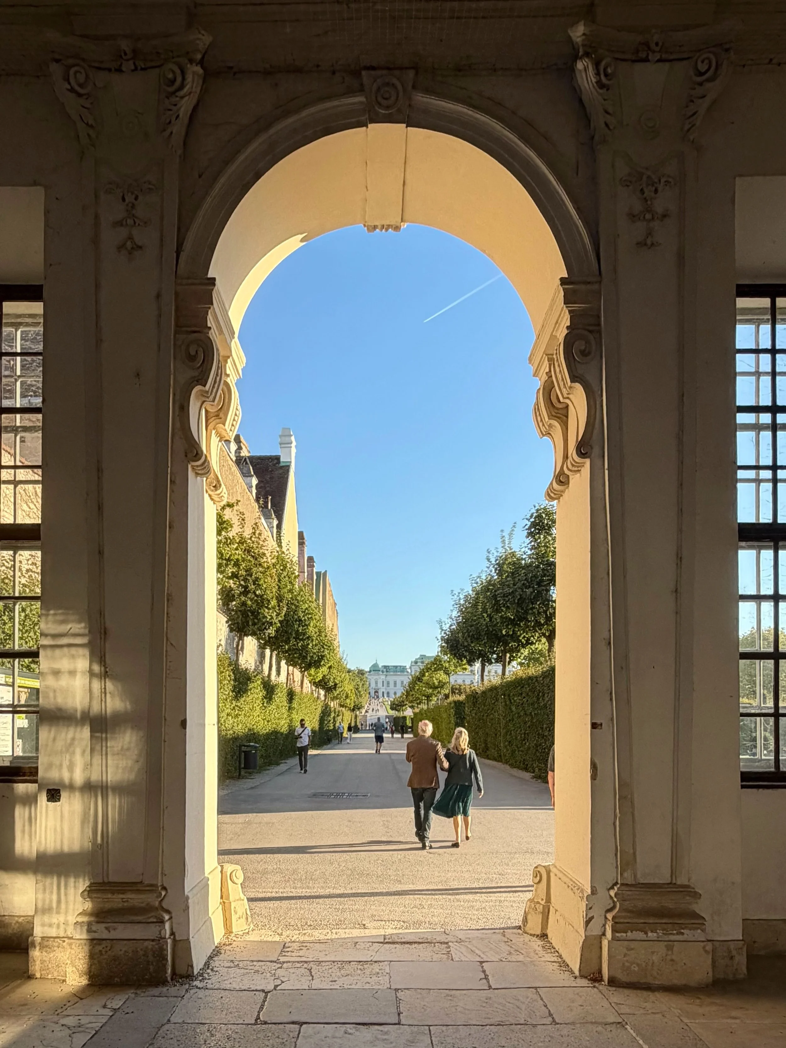 Day one in Vienna, and the only real goal was to stay awake after a long day of travel. 
We found our way by train into the city and to our HomeExchange apartment, a stone&rsquo;s throw from Belvedere Palace in a quiet neighbourhood. A short nap, a g