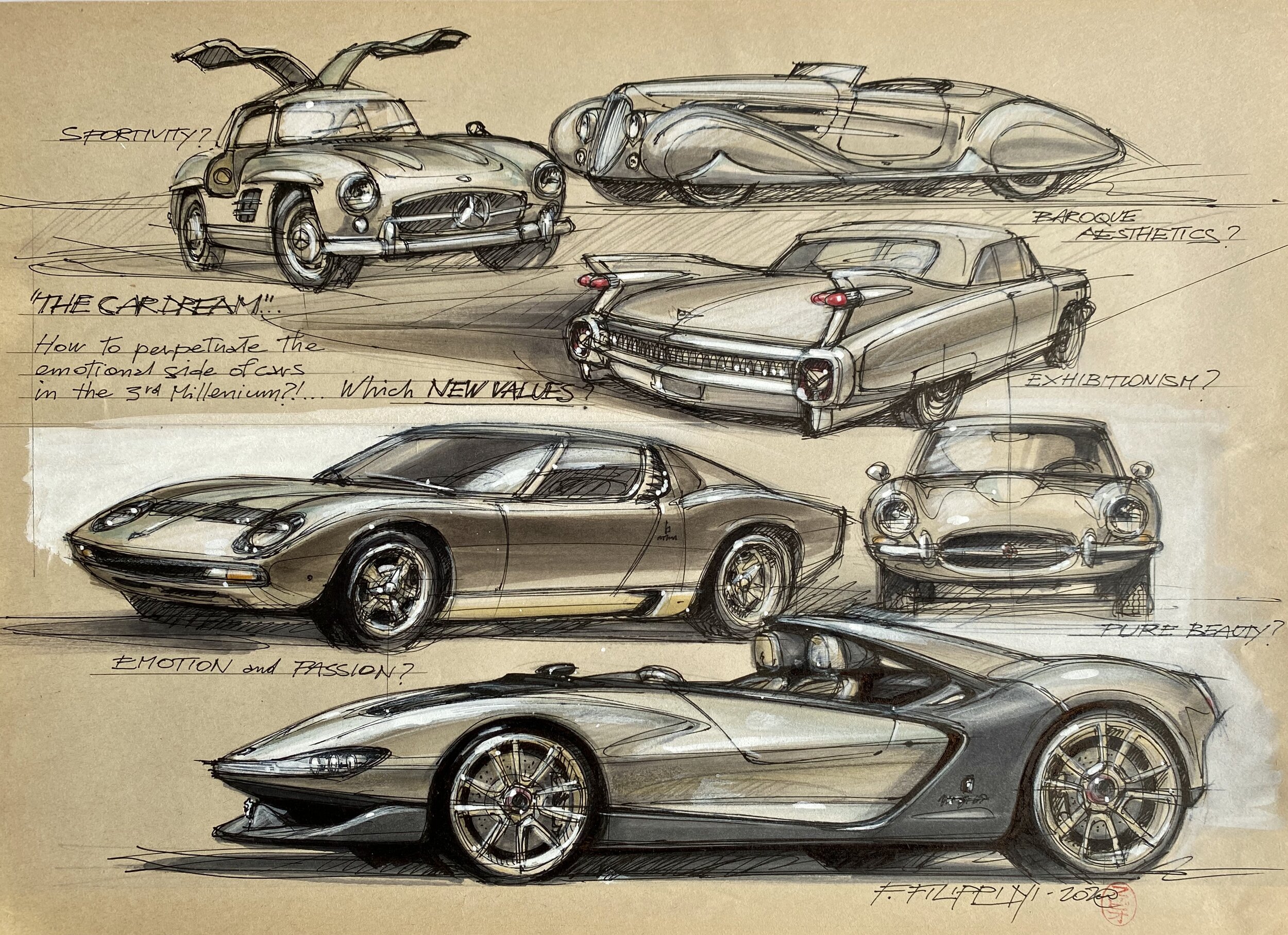Download Futuristic Innovative Car Design Concept Wallpaper | Wallpapers.com