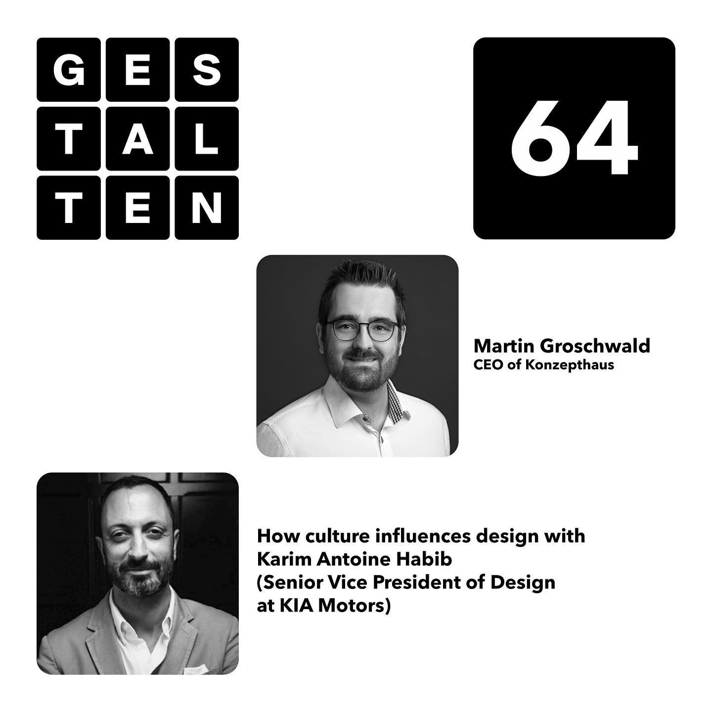 In this episode of GESTALTEN, Martin Groschwald talks to Karim Habib, KIA Motors&rsquo; Senior Vice President of Design.

Habib, a Canadian of Libanese descent, learned his craft in Switzerland and has, so far, worked in Germany, Japan and Korea. It 