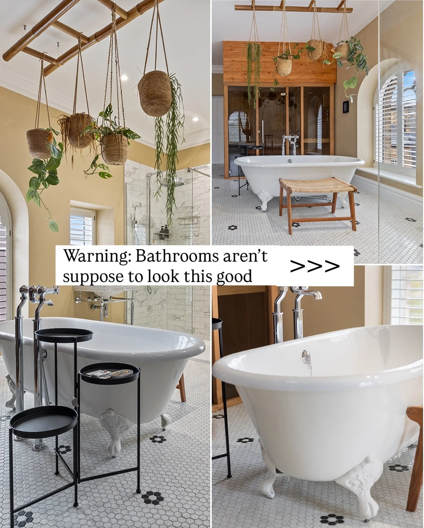 You know your bathroom’s luxurious when it makes you want to cancel your spa membership… if it doesn’t, you did it wrong. 😉
A recent interior shoot on location with @north_residential_leeds a real estate photographer’s seri