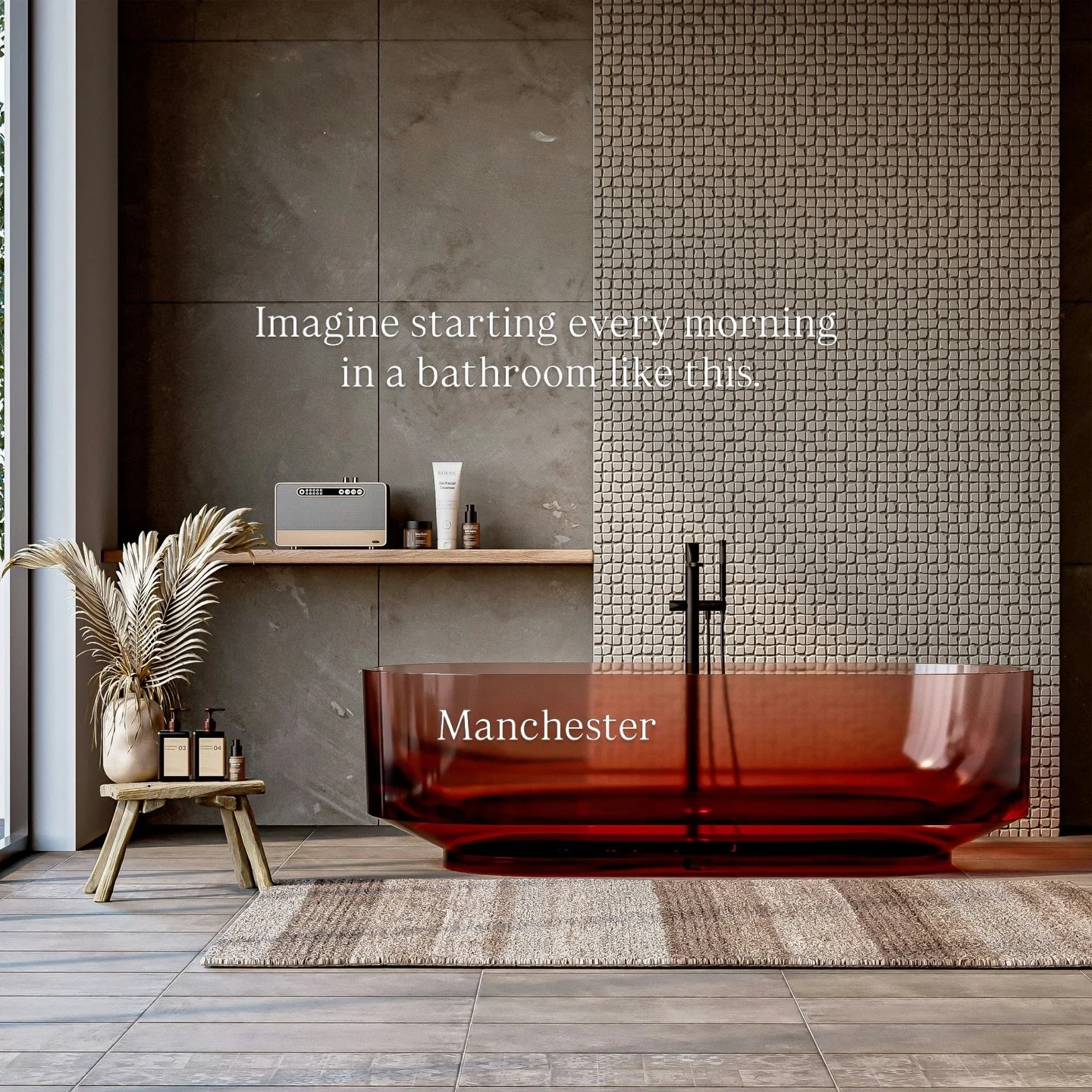 Imagine starting your morning here. ☀️🛁

This luxury bathroom was photographed to highlight the natural light, textures, and premium finishes that make a property stand out online.

Great visuals make great listings.

High-quality property photograp