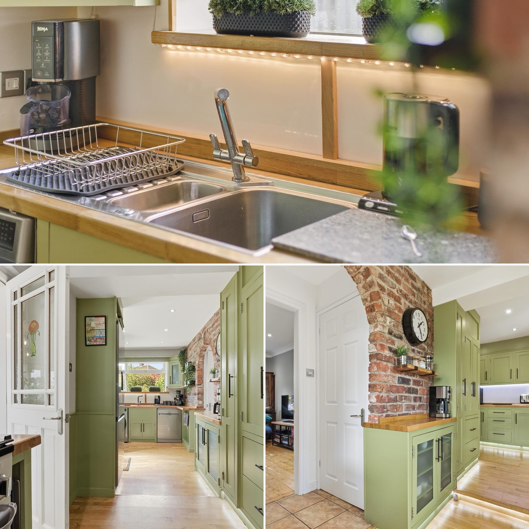 Fresh frames from a recent photo shoot over in Huddersfield 📸🏡 with @bramleysproperties 

It may have been grey and miserable outside, but this bold pop of colour in the kitchen brings all the zing you need for those early mornings ☕✨ The vibrant t