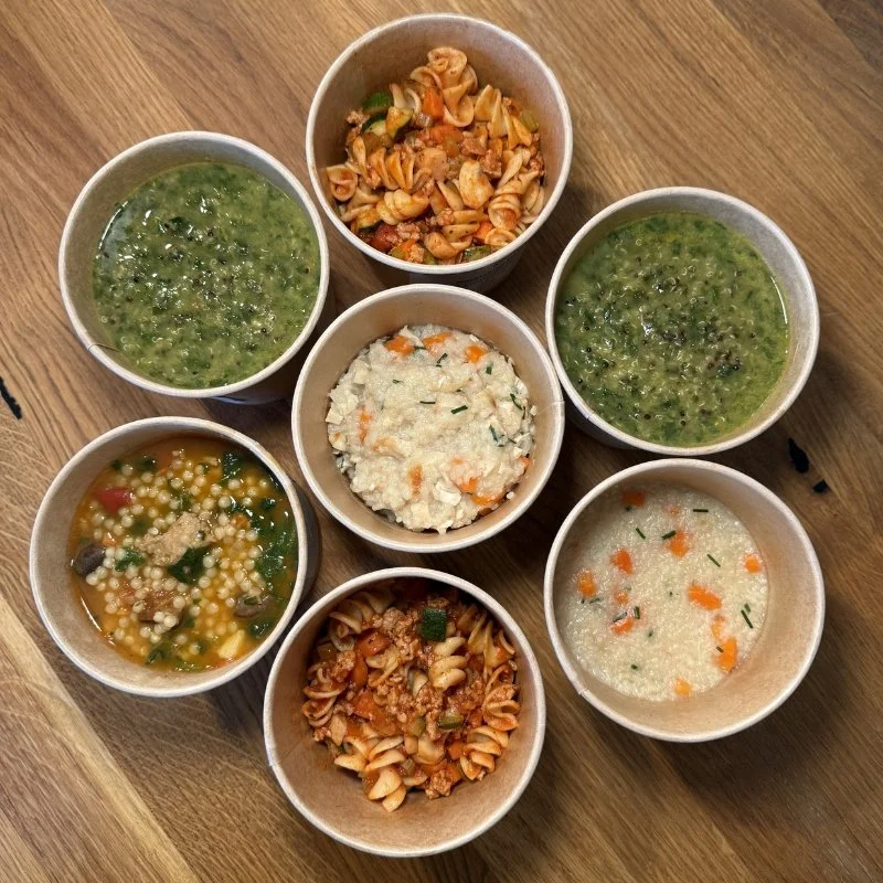 Seasonal Green Soup with Grains — soothing postpartum soup by Moongold, Berlin