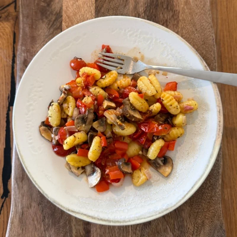 Springy Sheet Pan Gnocchi — comforting postpartum meal by Moongold, Berlin