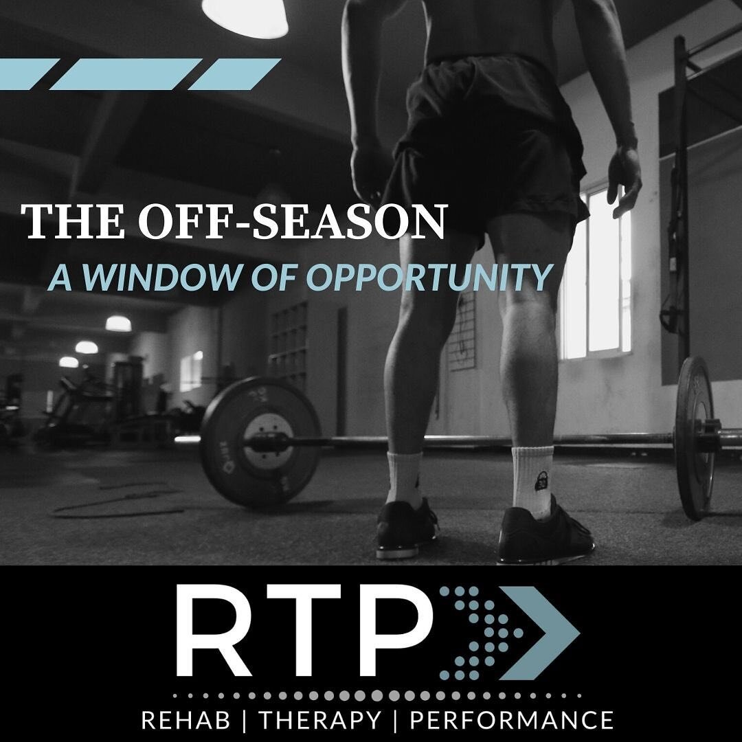 After winning or losing the off-season is a time for opportunity.

At RTP we provide physiotherapy/rehab and athletic development support.

In relation to the other aspects mentioned above we use some excellent practitioners who we refer out to.
@nag