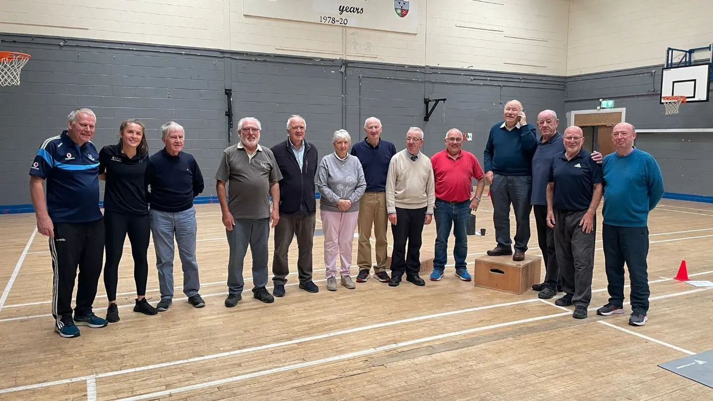 An absolute ball was had with our Active Ageing class today. 

The people who started this community in @clgnaomhjude and who keep tending to it in the background. 

Every Tuesday!!