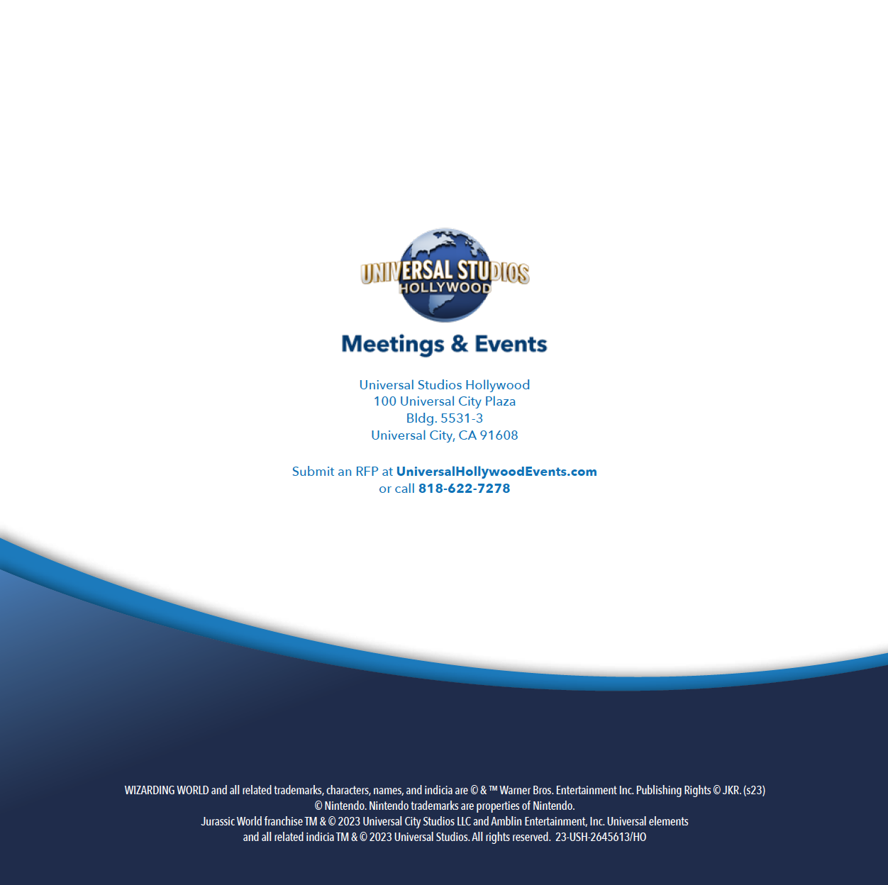 M&E Brochure: Contact Info