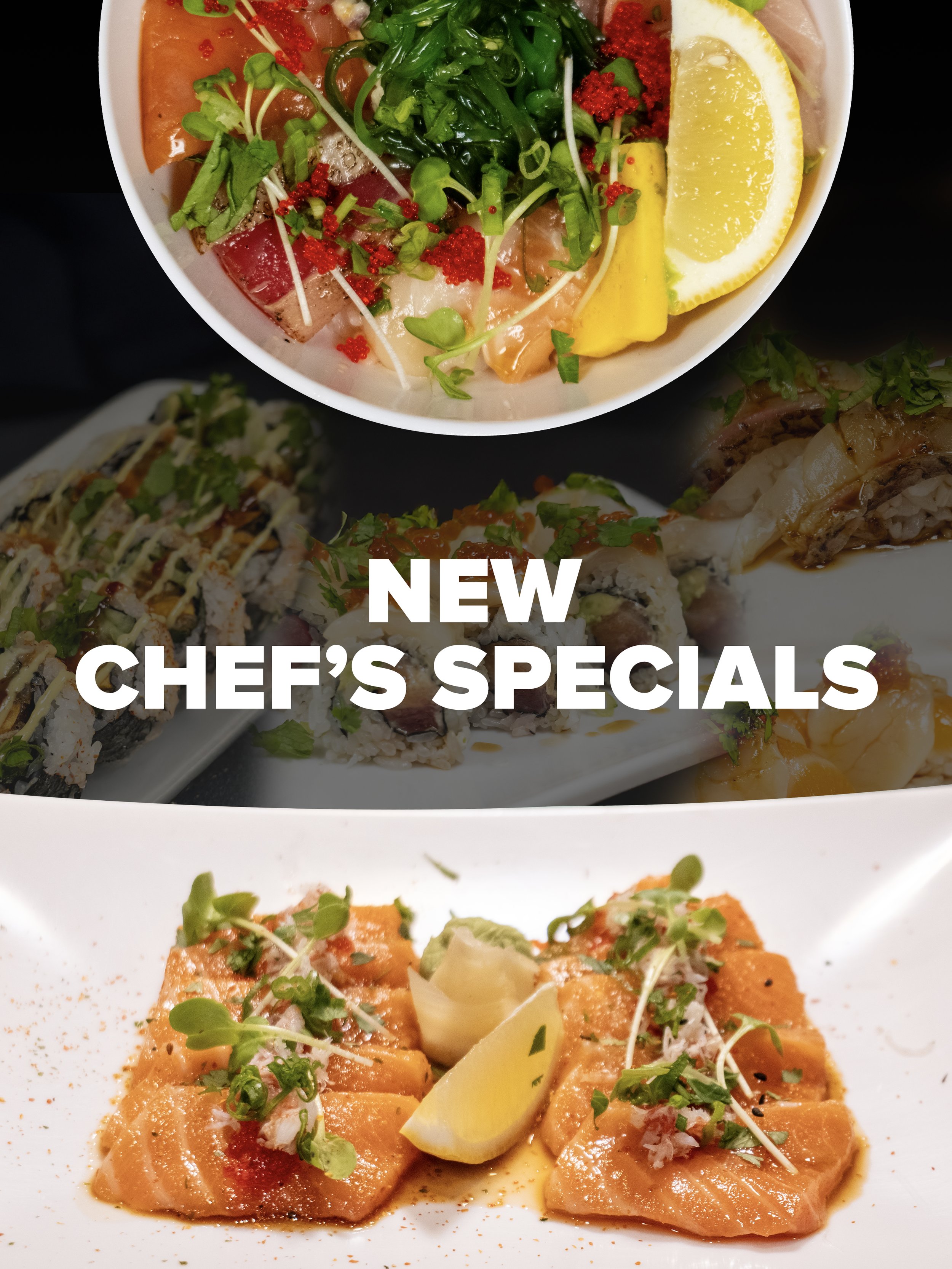 Momiji's New Chef's Specials