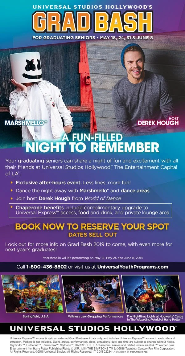 Grad Bash Email