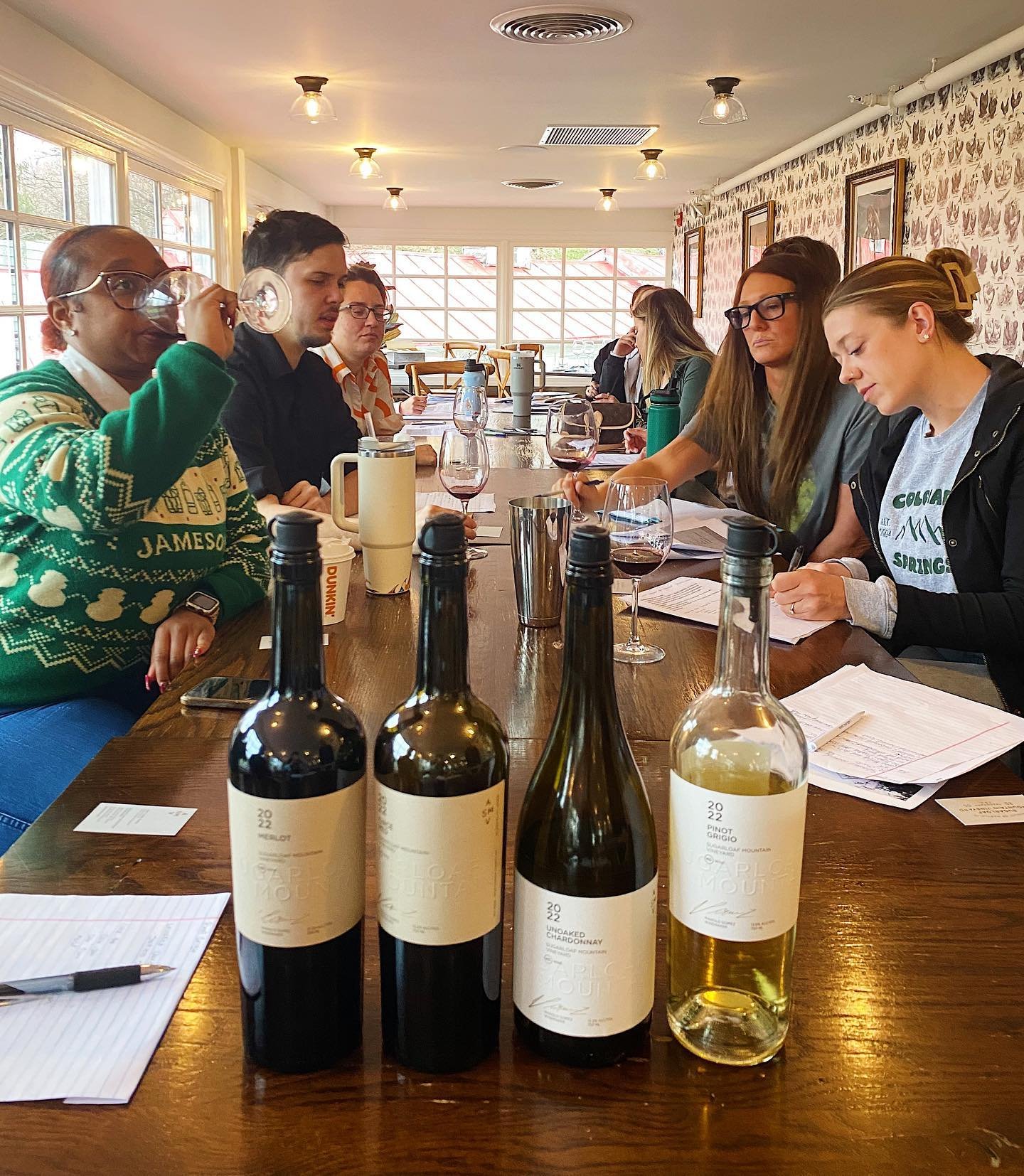 Staff Training Day at the Inn! We&rsquo;re excited to learn all about the delicious wines from our neighbors @smvwine. We can&rsquo;t wait to share a glass with you. Stay tuned for an official announcement on our opening date!
#sugarloafmountain