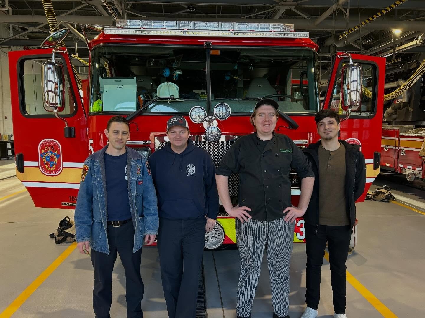 This Christmas, we&rsquo;re thankful for those who never clock out. Thank you to our friends in The Society of Collegiate Leadership &amp; Achievement for helping with the donation to our Clarksburg fire rescue team! Merry Christmas to all from the C