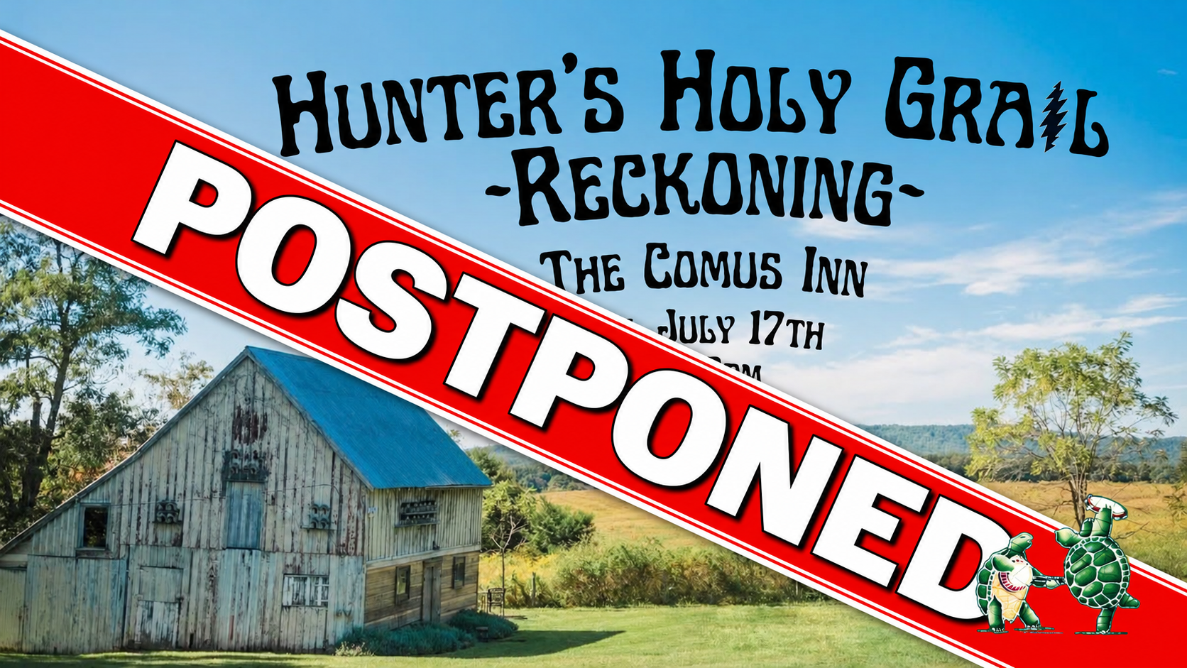 POSTPONEDHunter's Holy Grail - The Reckoning