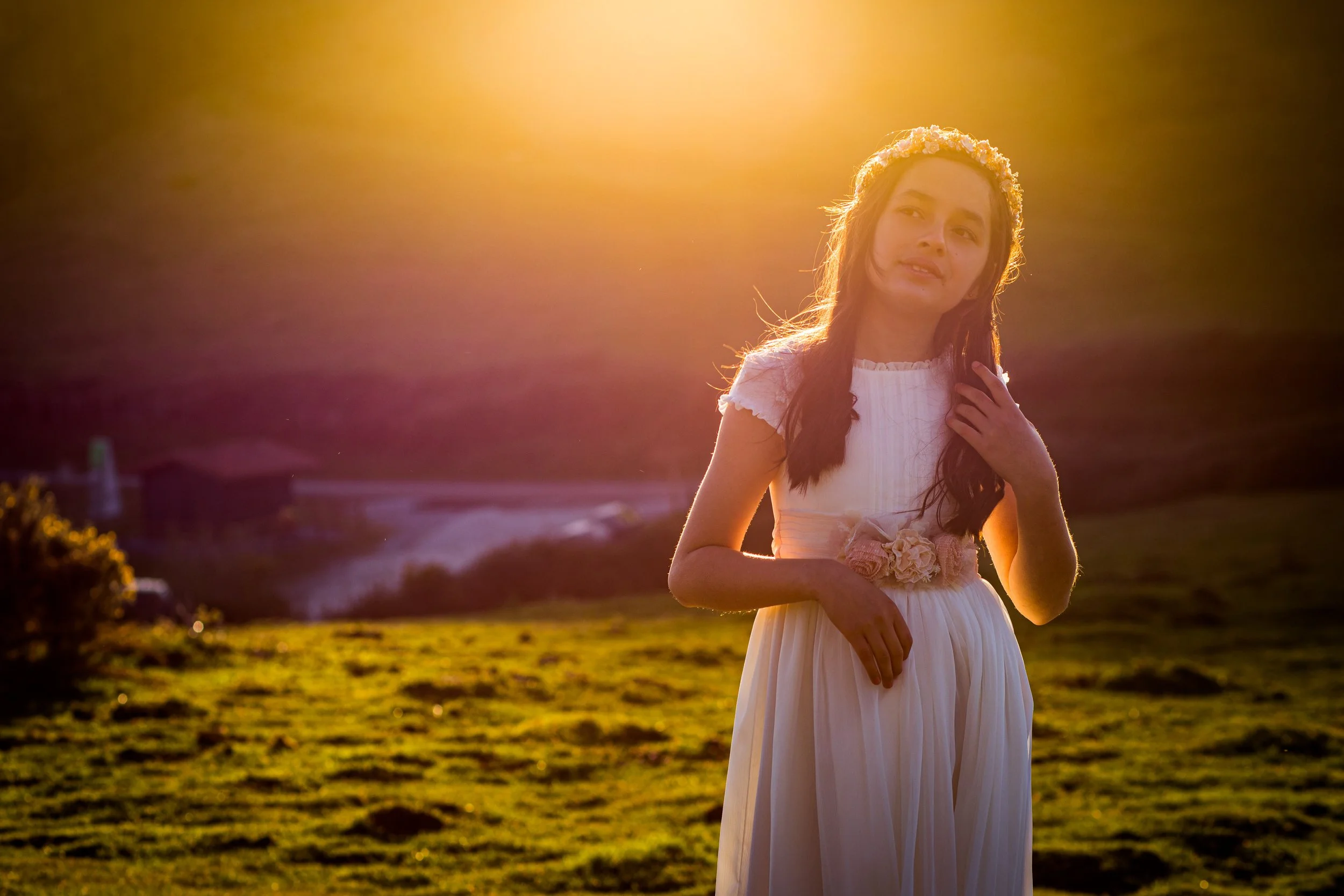 Comunión en Irún: Luz