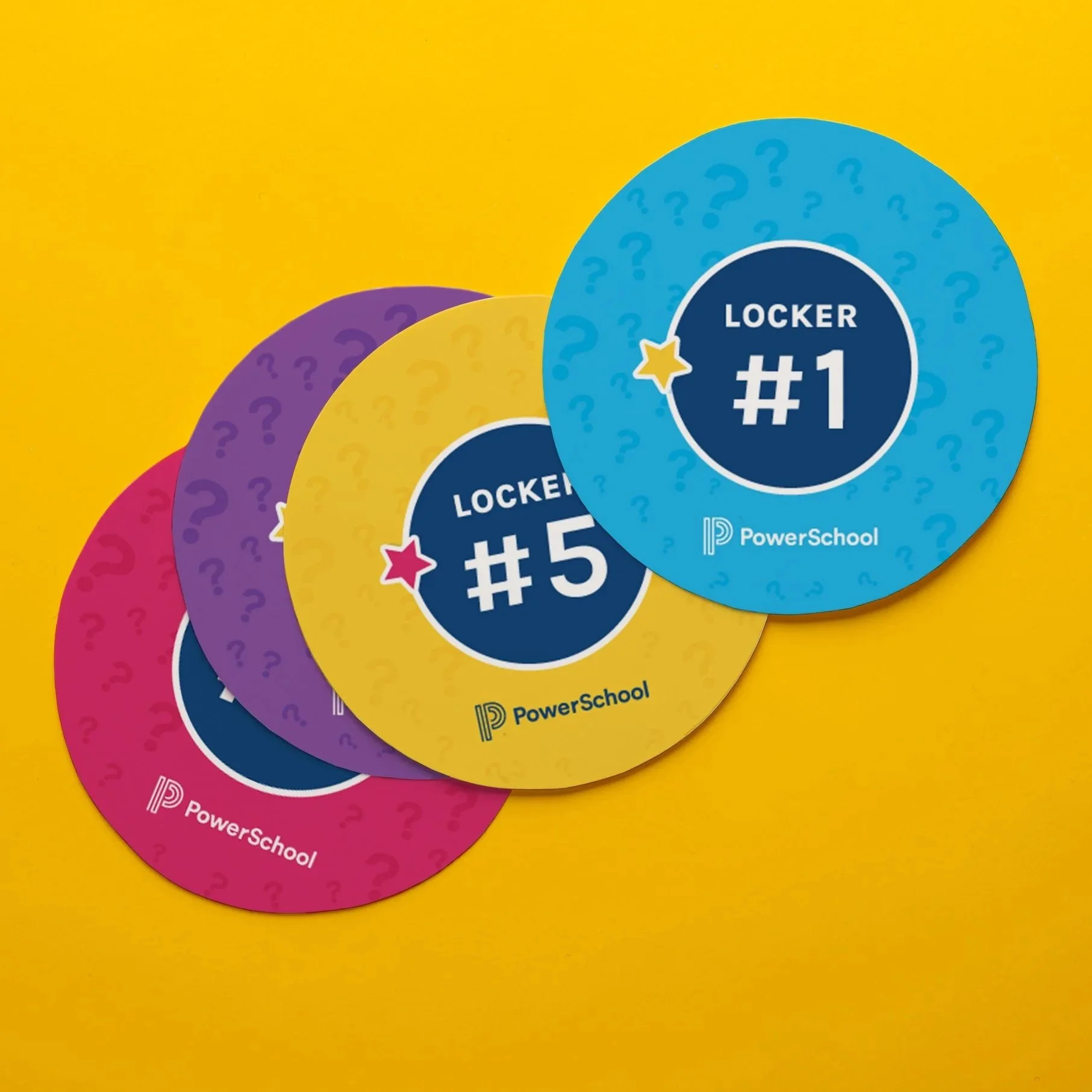 Printed Cards with Locker Codes for Swag Giveaways