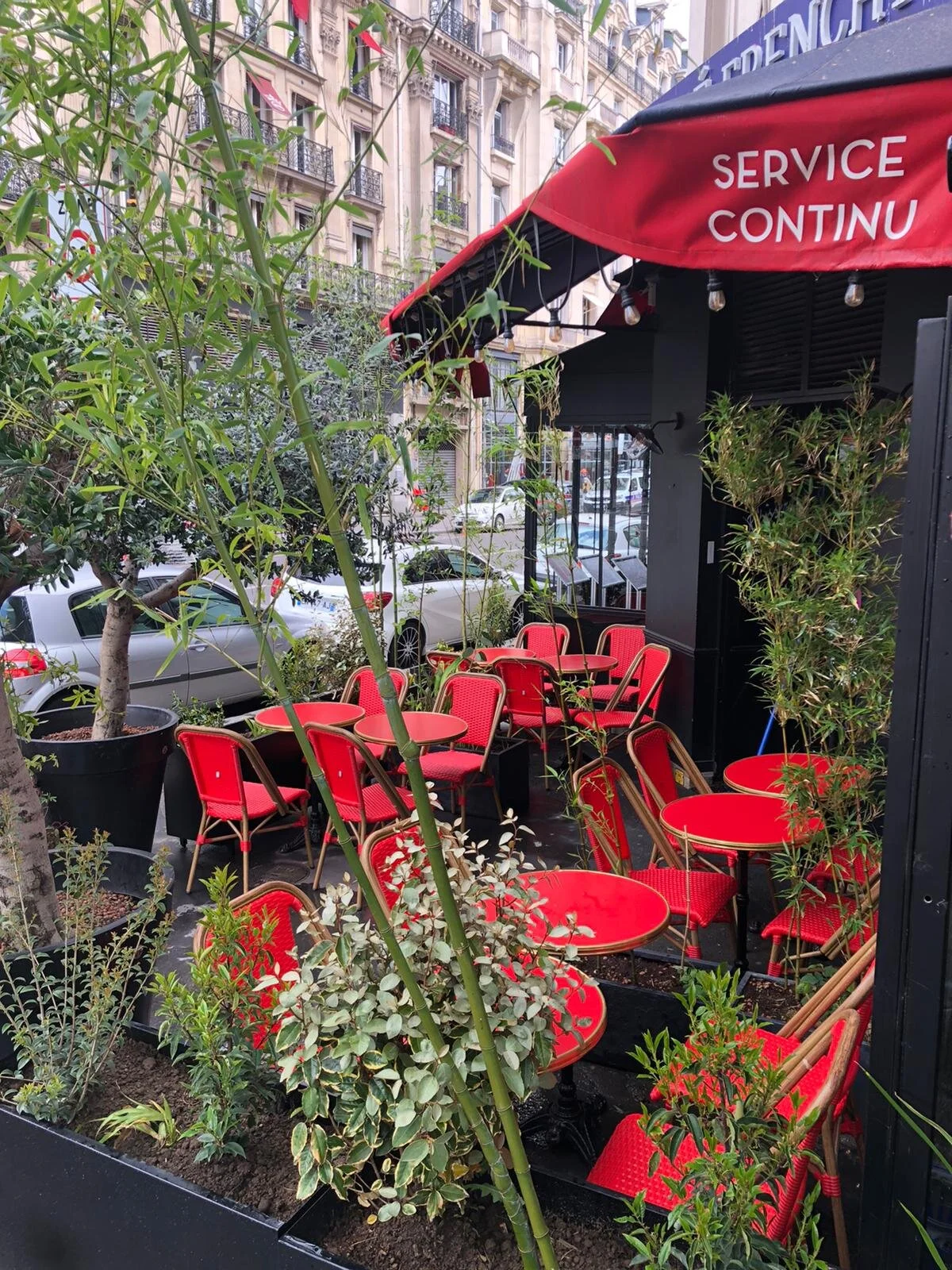 Nouvelle terrasse pour un nouveau départ ! 