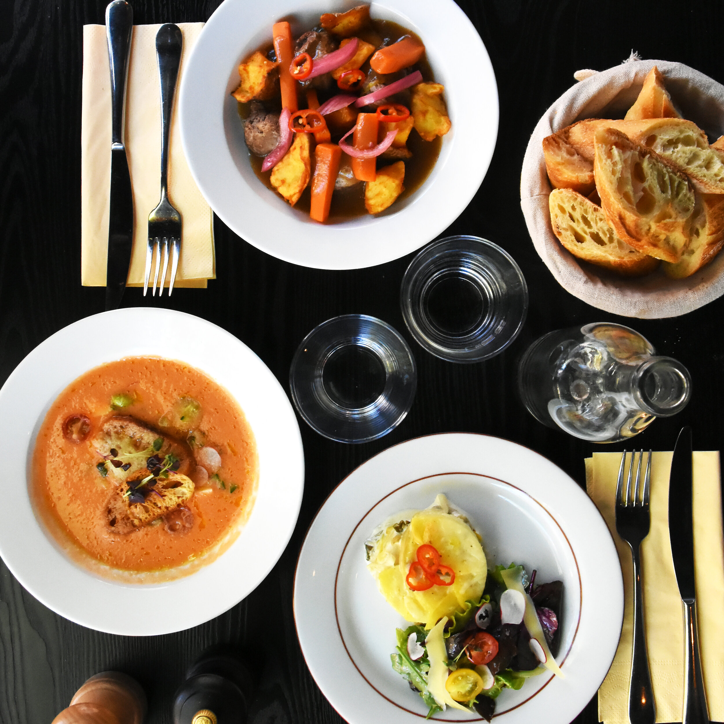 Le semainier des déjeuners du 8 au 11 juin 2021