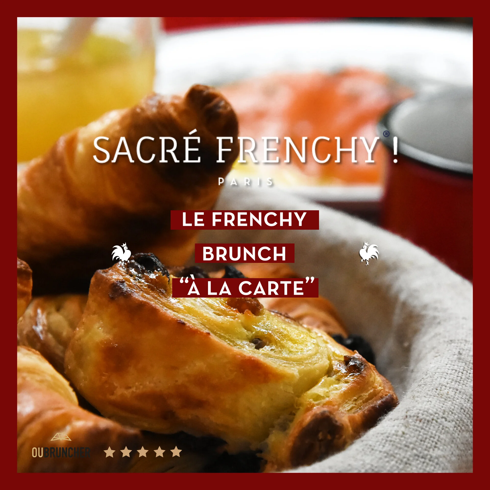 Le Frenchy Brunch tous les dimanches (avec espace kids dédié)
