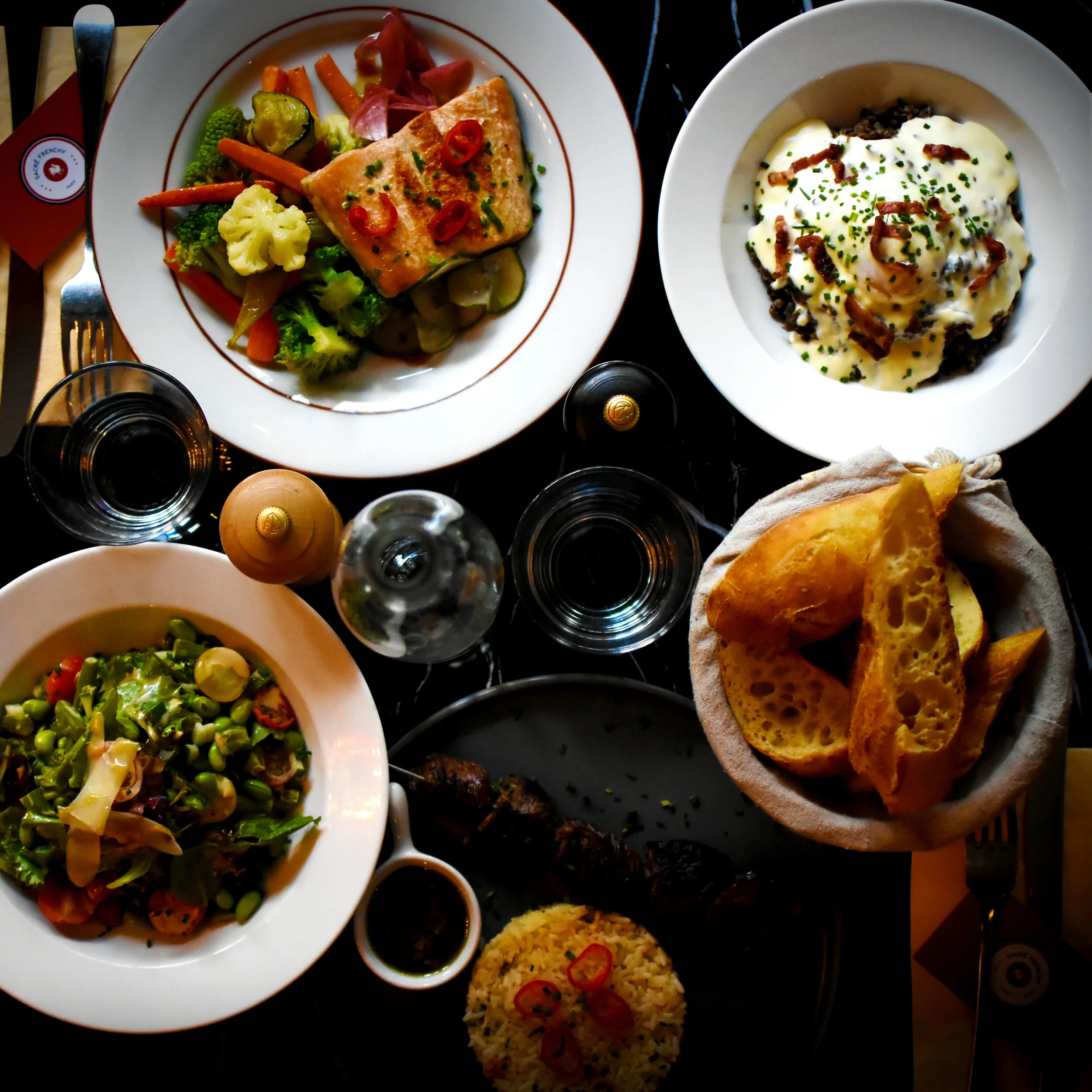 Notre semainier des déjeuners du mardi 28 au vendredi 1 octobre 2021 :