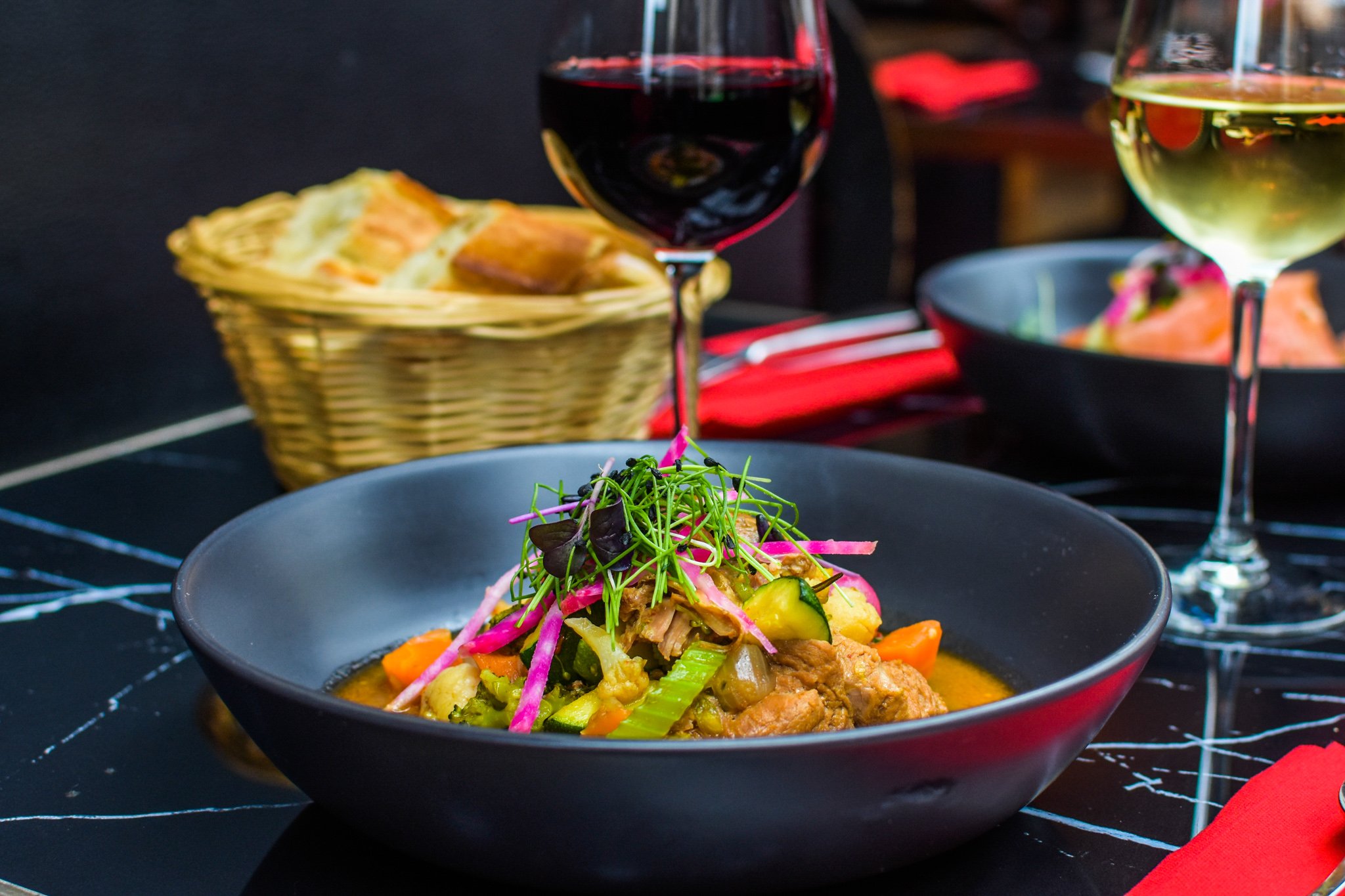 Semainier des déjeuners du 5 au 8 avril 2022