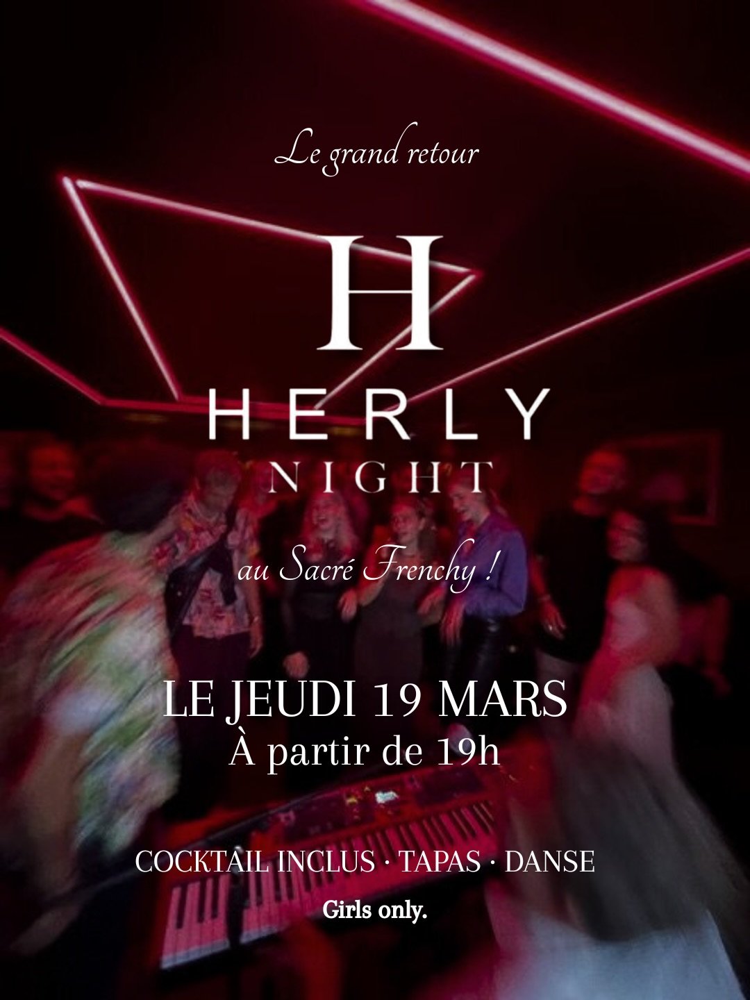 💄🎤 La HERLY NIGHT fait son grand retour&hellip;

Imagine :
un cocktail &agrave; la main 🍸
tes copines autour de toi
un micro qui passe de table en table 🎤
et toute la salle qui chante.

Le temps d&rsquo;une soir&eacute;e, la Salle Pompadour du Sa